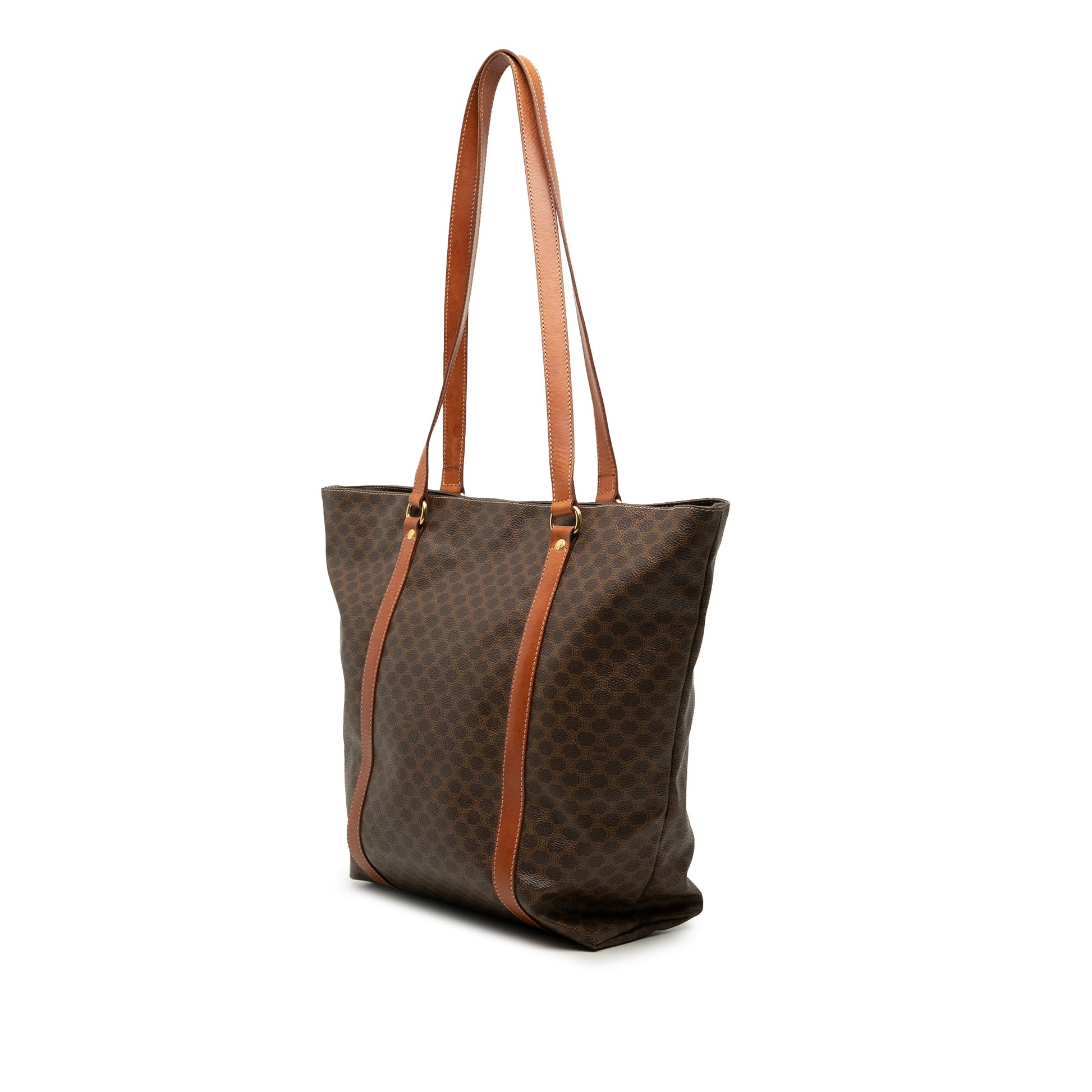 Celine Macadam Coated Canvas  Tote