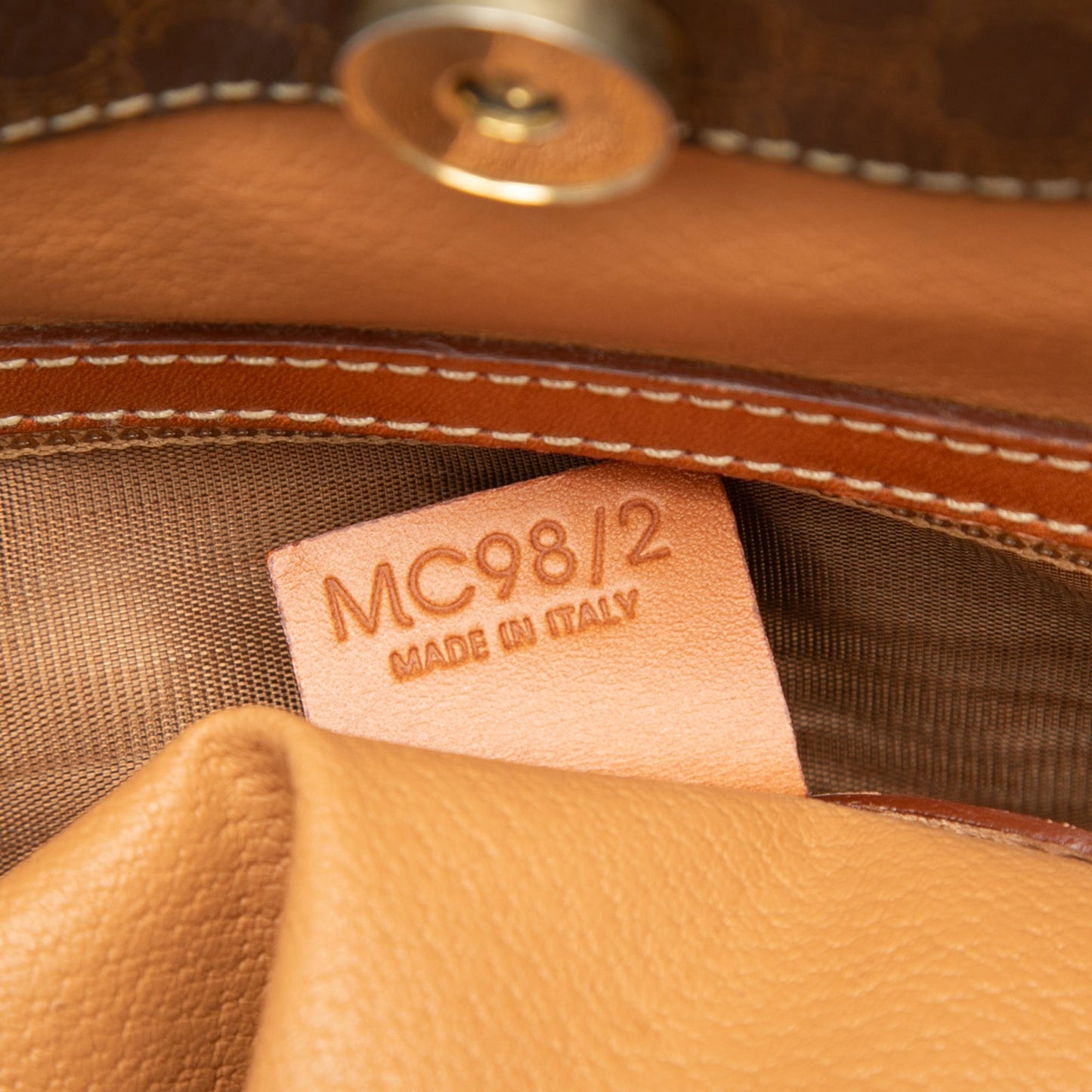 Celine Macadam Coated Canvas  Tote