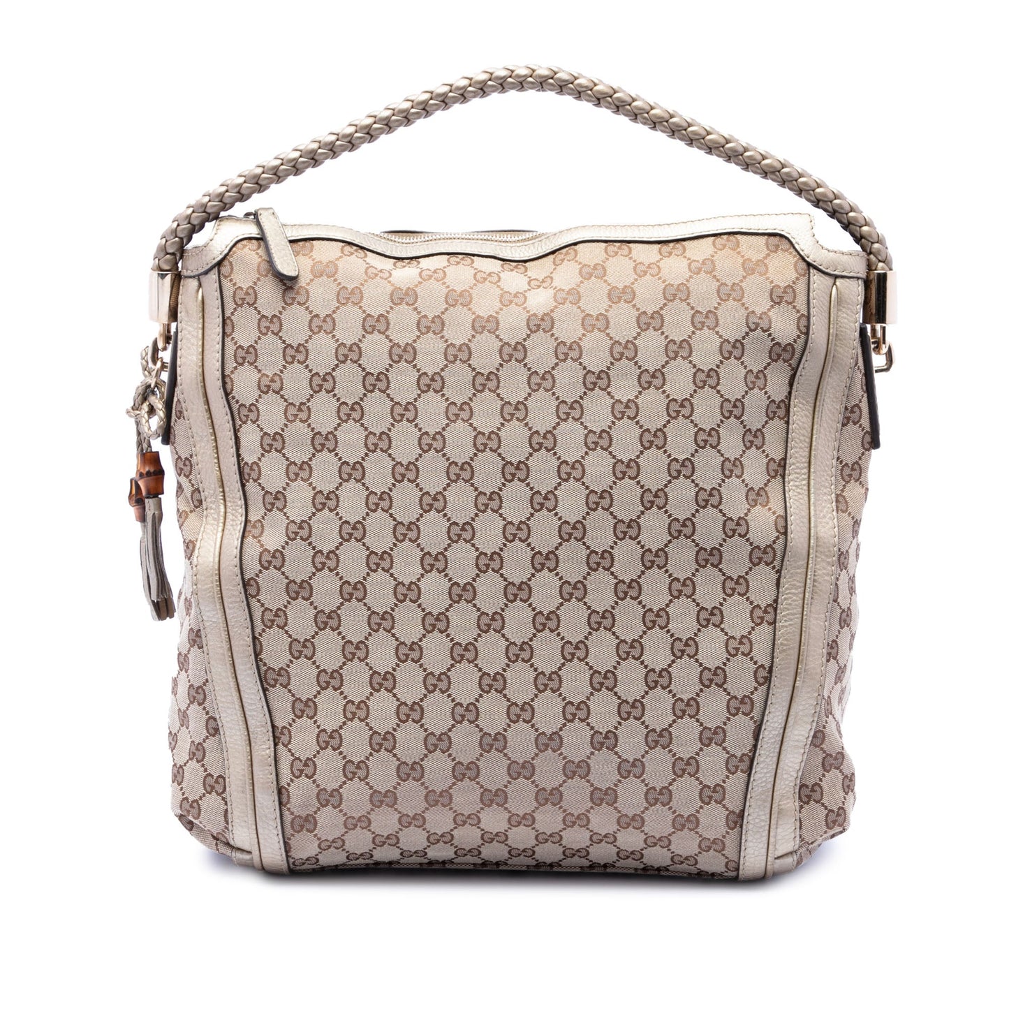 Gucci Large GG Canvas Bella Tote