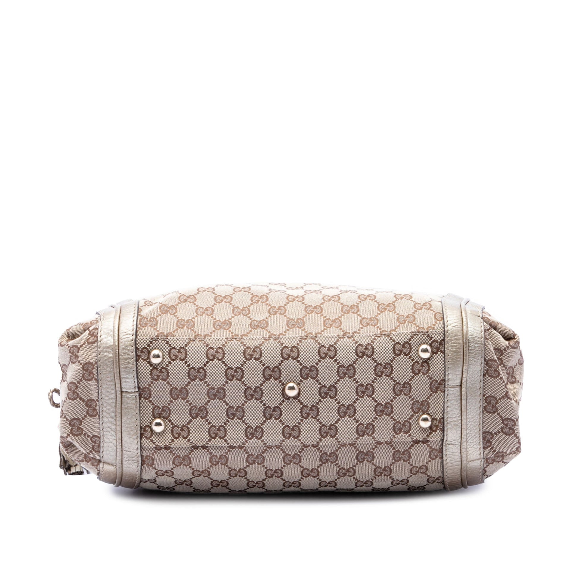 Gucci Large GG Canvas Bella Tote