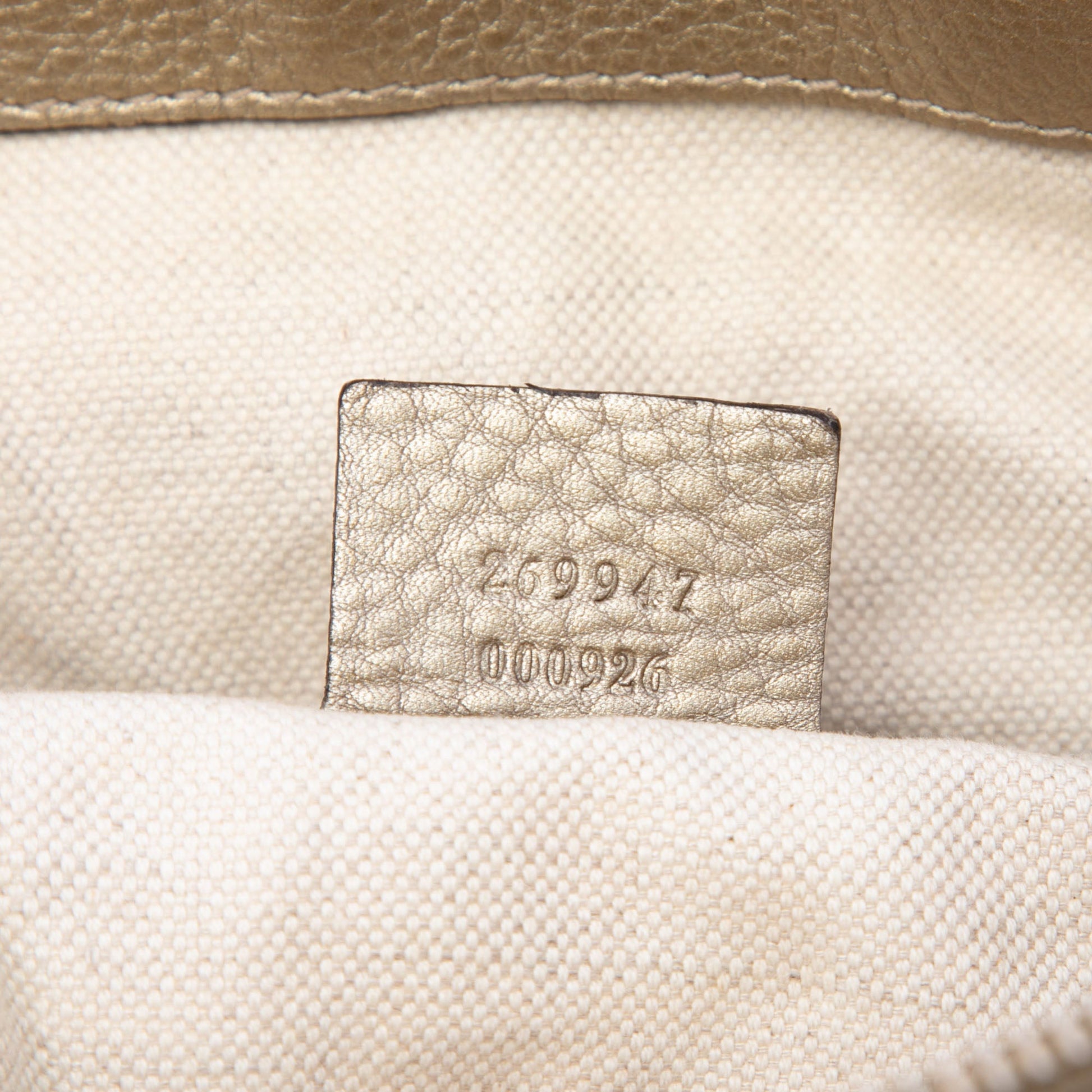 Gucci Large GG Canvas Bella Tote