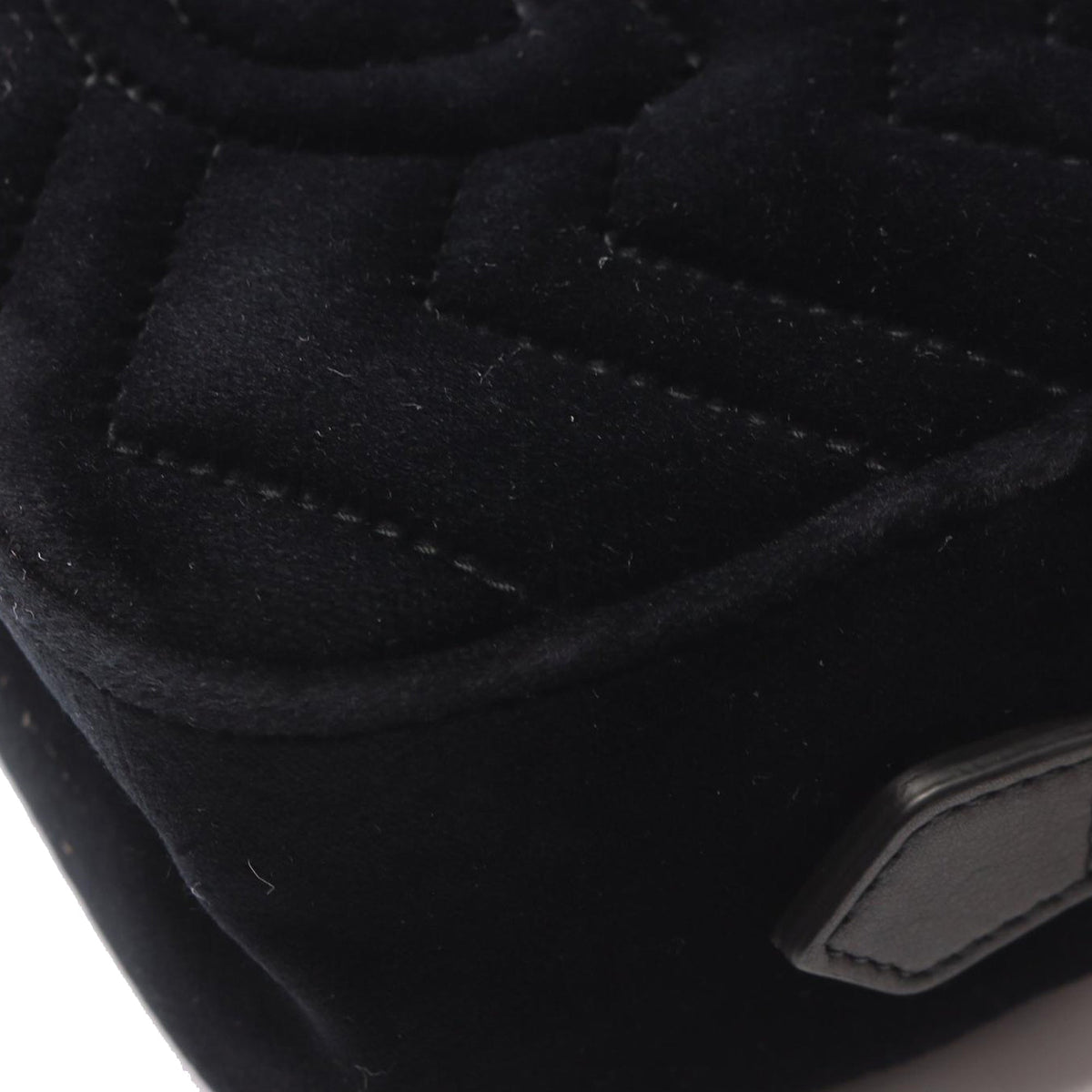 Gucci Mini GG Marmont Crystal Embellished Matelasse Velvet Crossbody