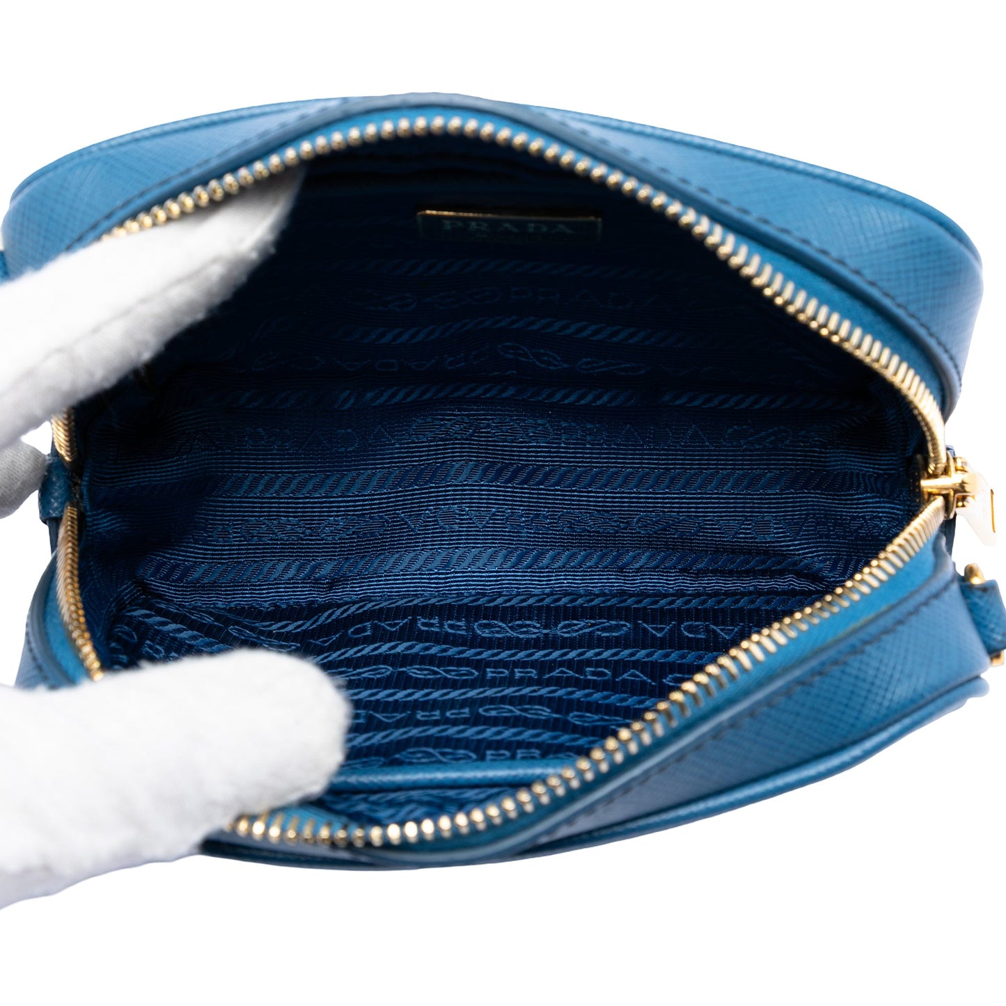 Prada Saffiano Lux Camera Bag