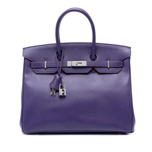 Hermès Epsom Birkin Retourne 35