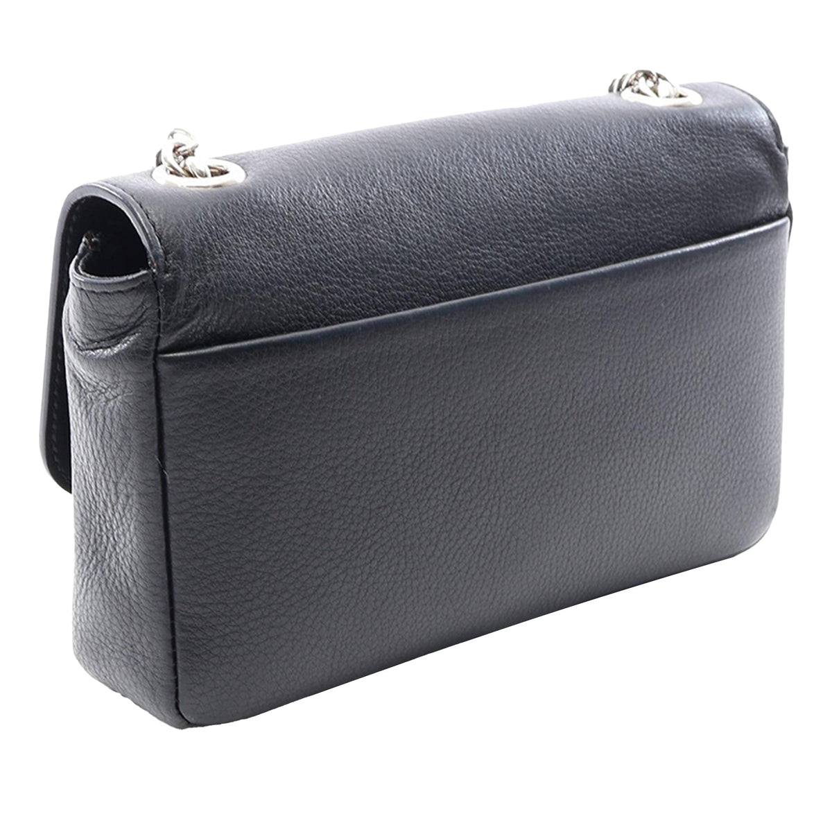 Balenciaga Leather Everyday Wallet on Chain