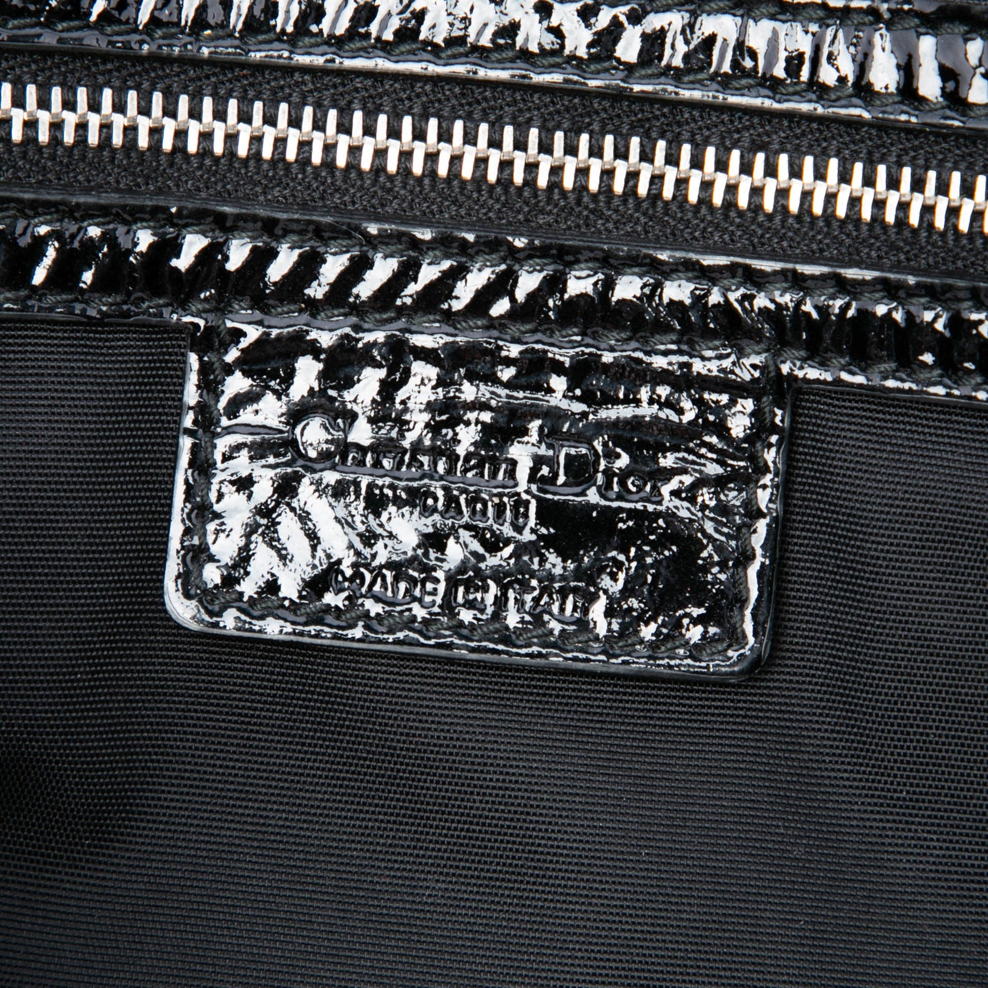 Dior Large Patent Cannage Lady Dior Soft Shopping Tote