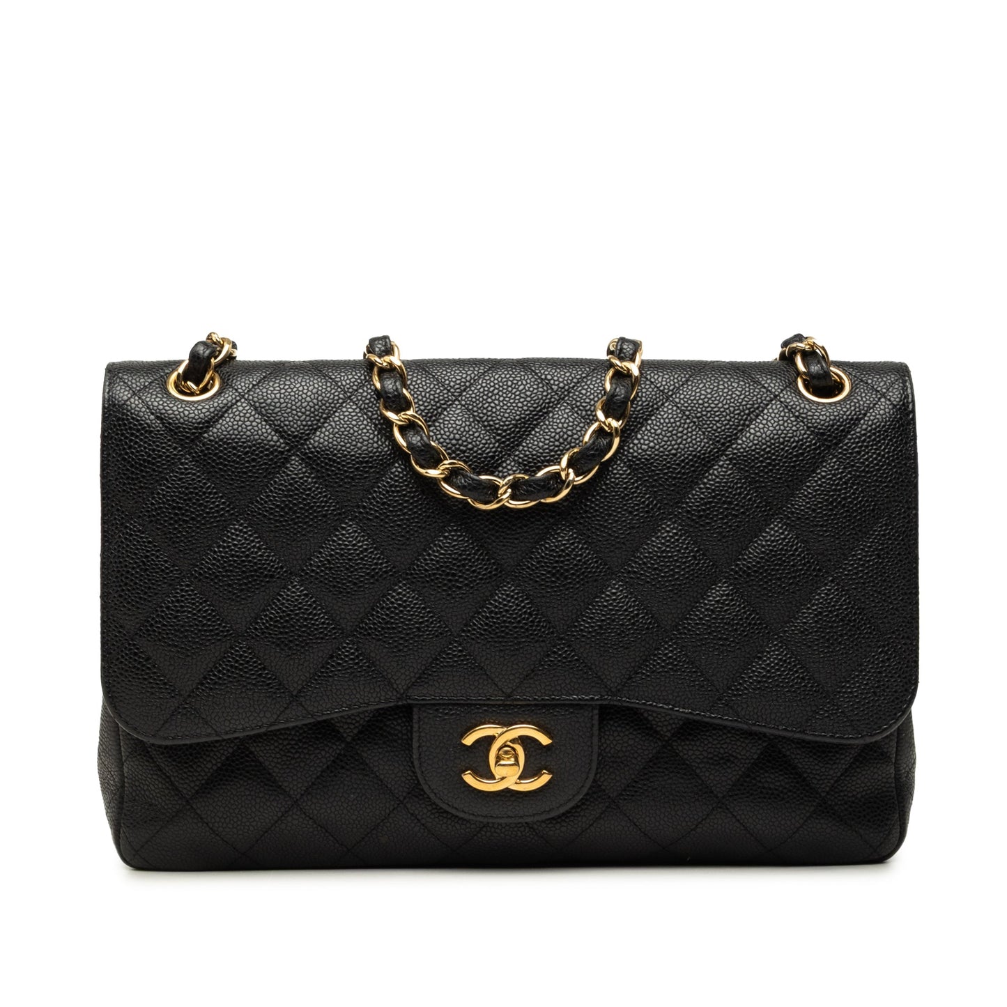 Chanel Jumbo Classic Caviar Double Flap