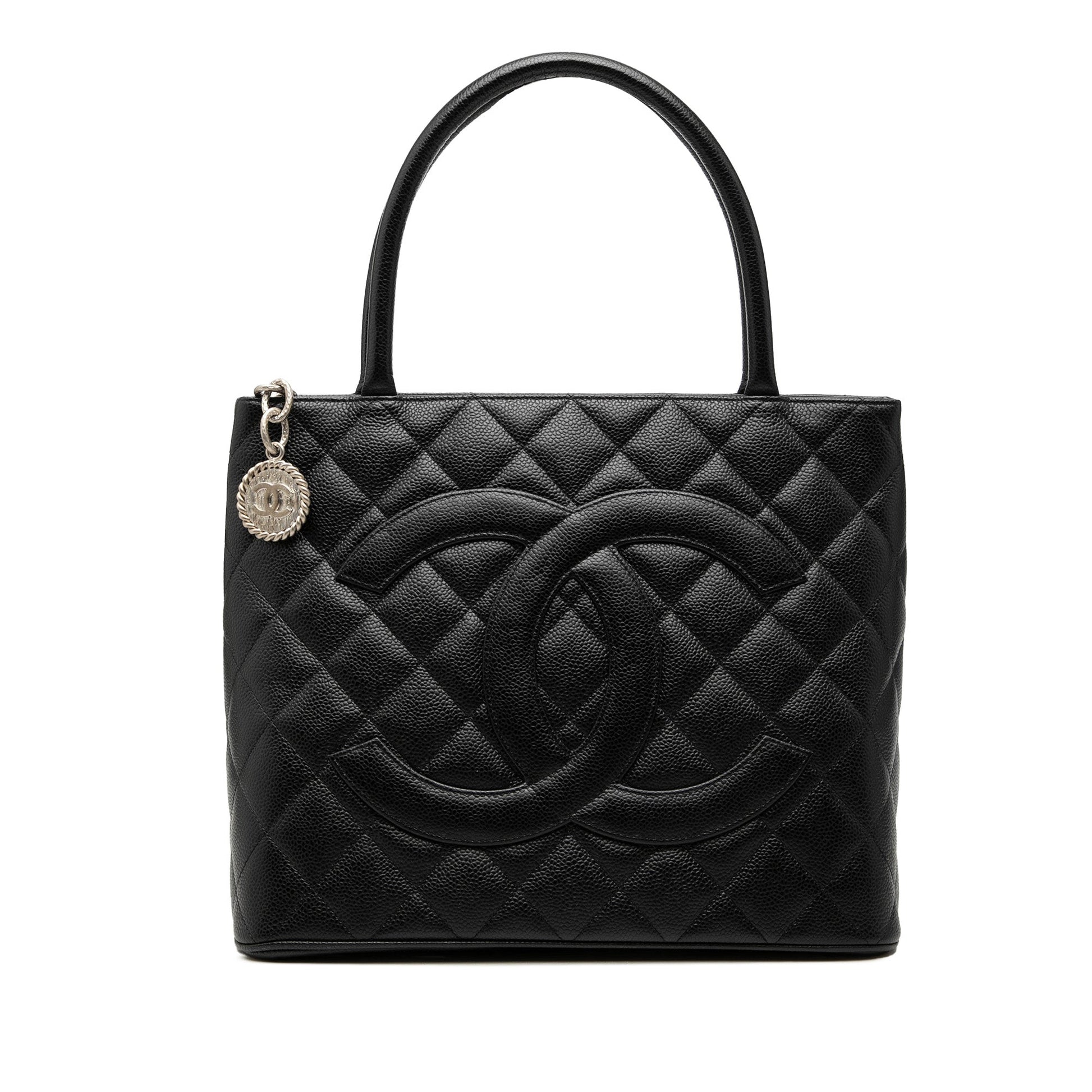 Chanel Caviar Medallion Tote