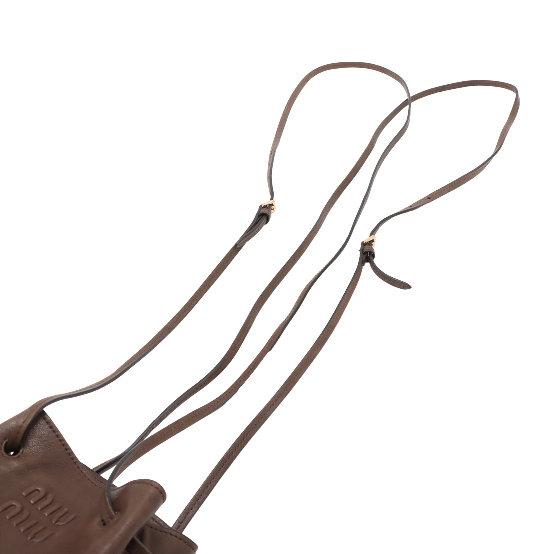 Miu Miu Nappa Bucket Bag