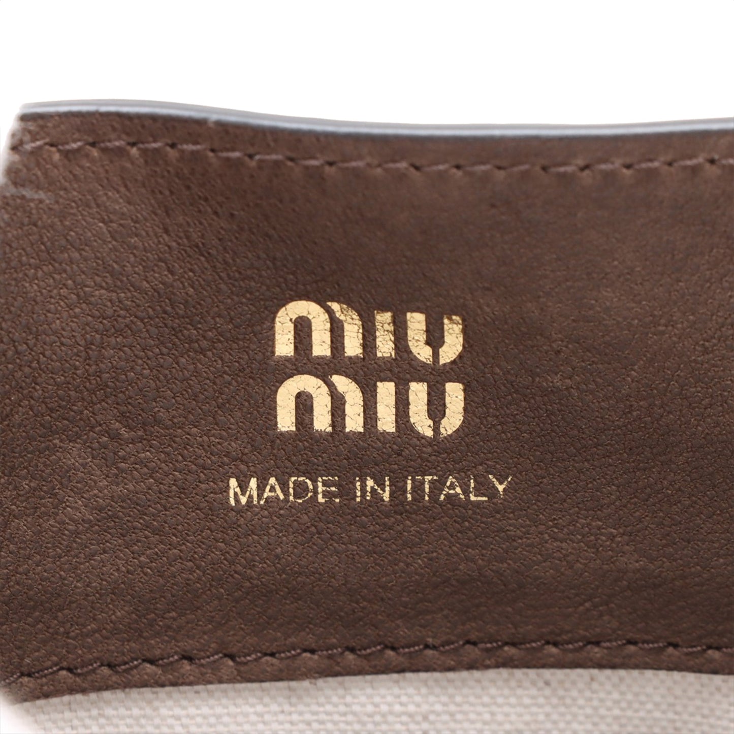 Miu Miu Nappa Bucket Bag