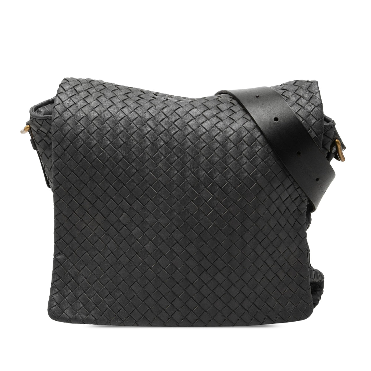 Bottega Veneta Nappa Intrecciato Messenger Bag