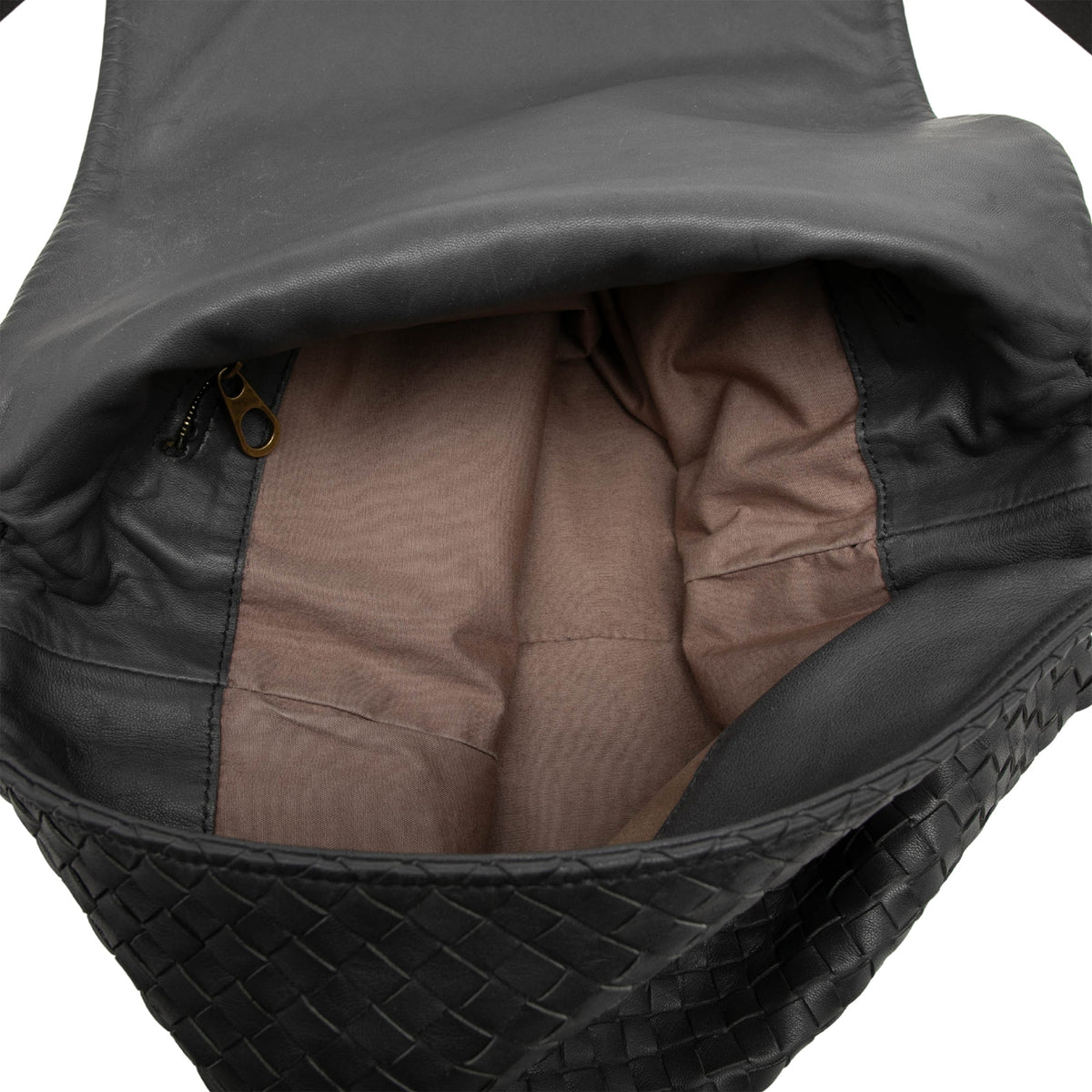 Bottega Veneta Nappa Intrecciato Messenger Bag