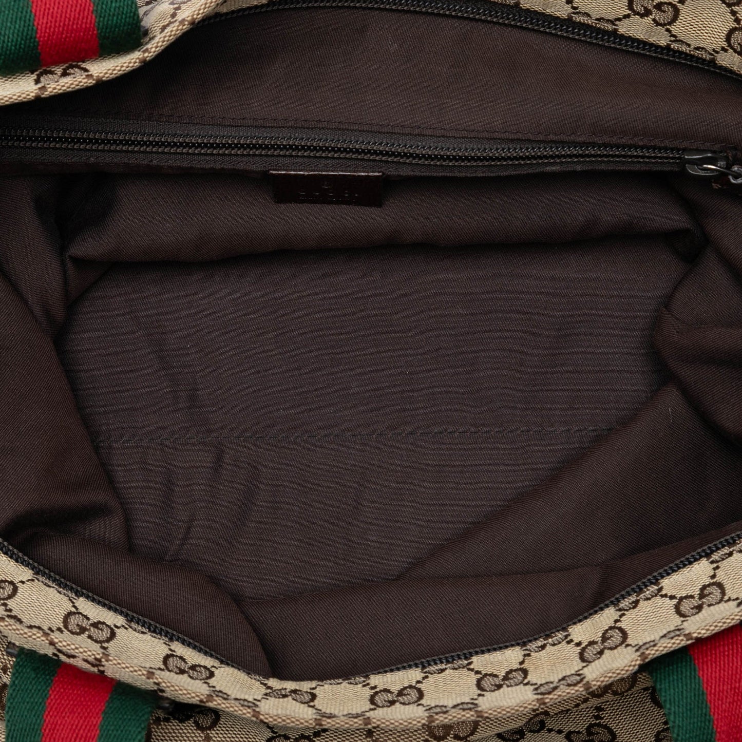 Gucci GG Canvas Web Vertical Tote