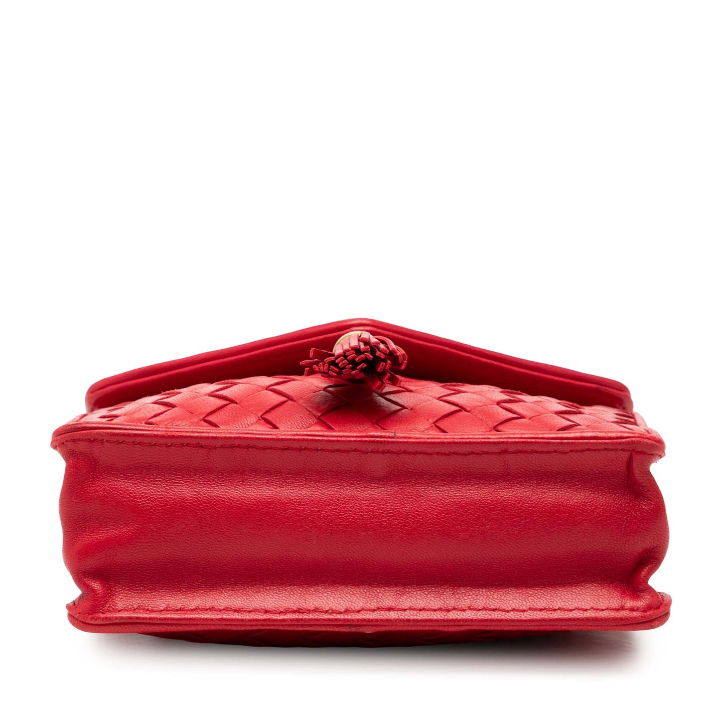 Bottega Veneta Nappa Intrecciato Tassel Shoulder Bag