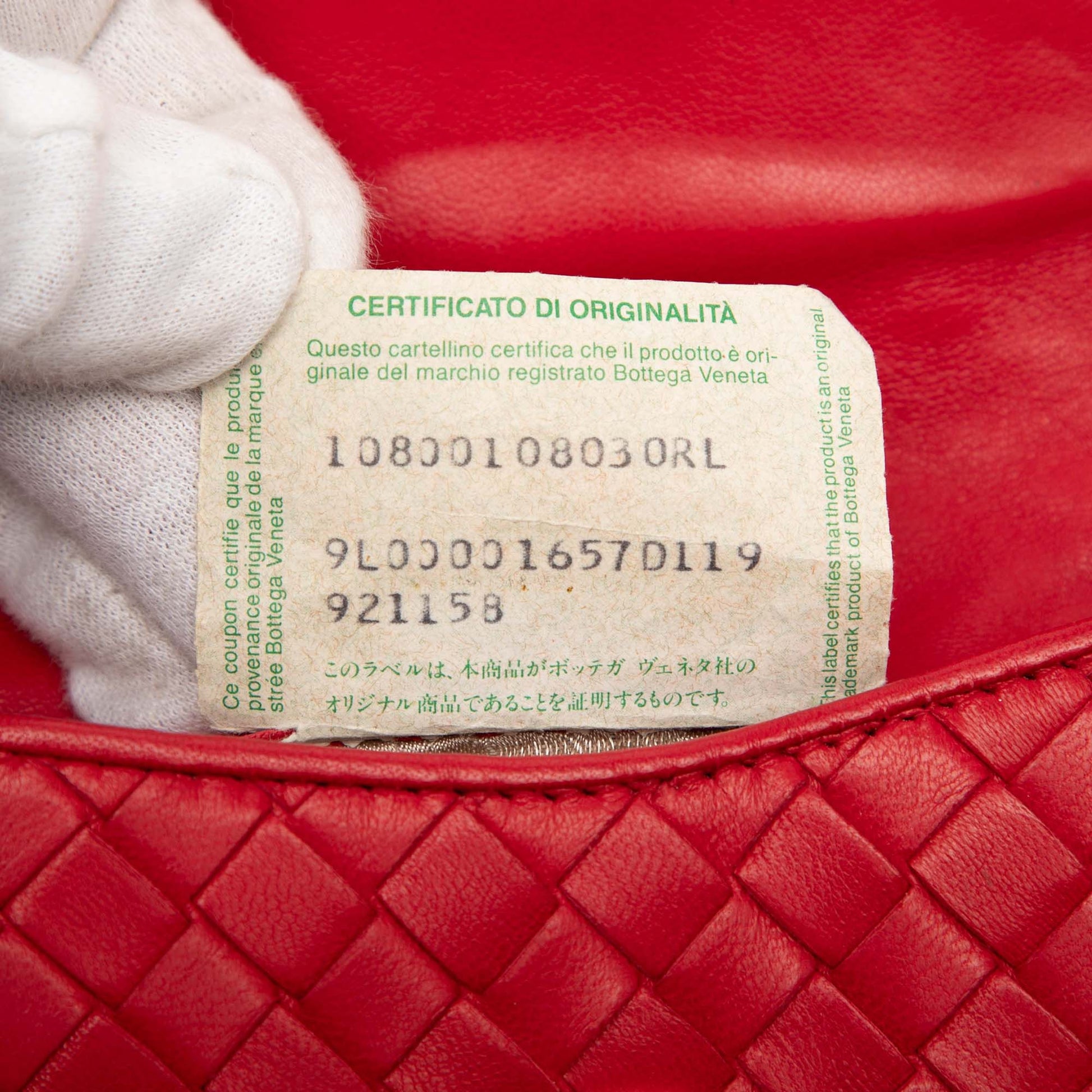 Bottega Veneta Nappa Intrecciato Tassel Shoulder Bag