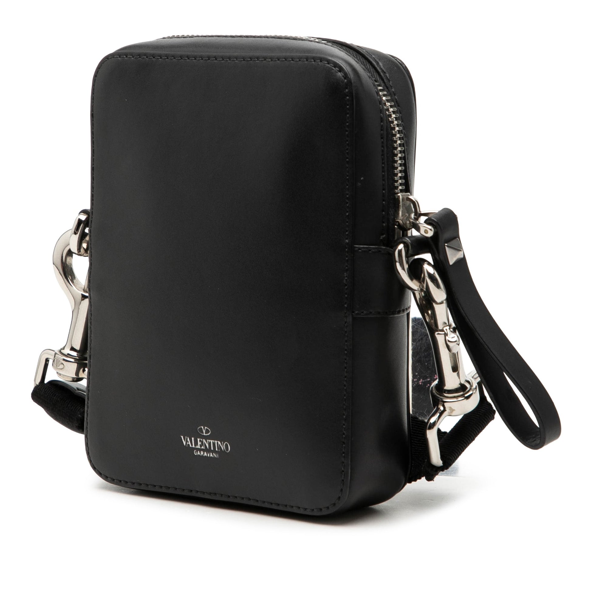 Valentino Small Leather VLTN Crossbody