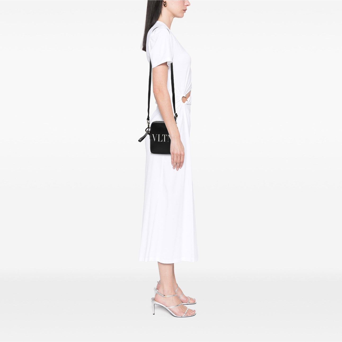 Valentino Small Leather VLTN Crossbody