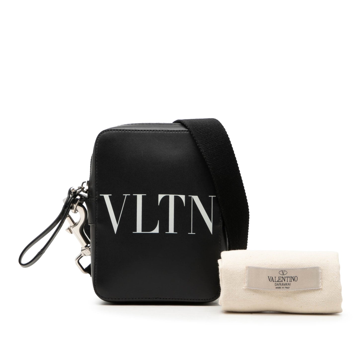 Valentino Small Leather VLTN Crossbody