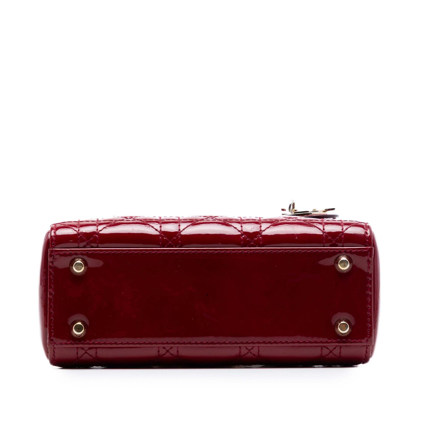 Dior Mini Patent Cannage Lady Dior