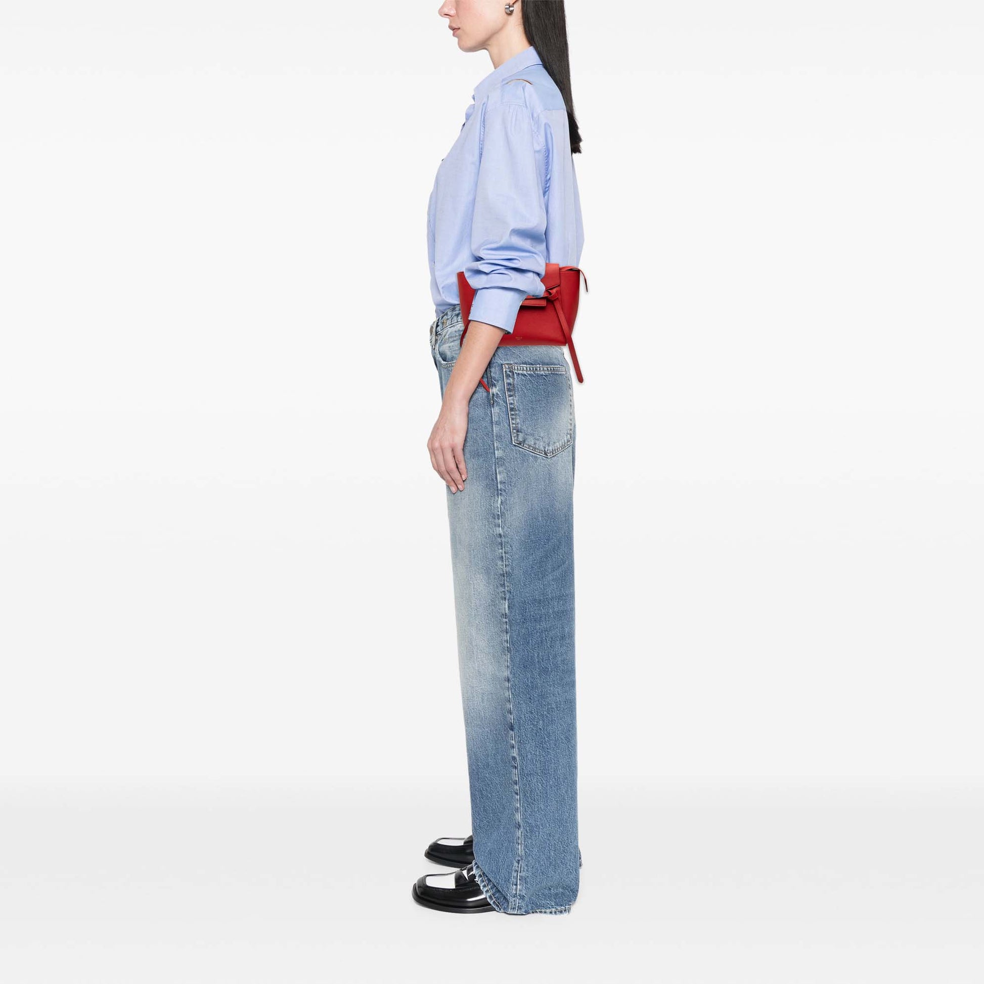 Celine Micro Grained Calfskin Belt Bag
