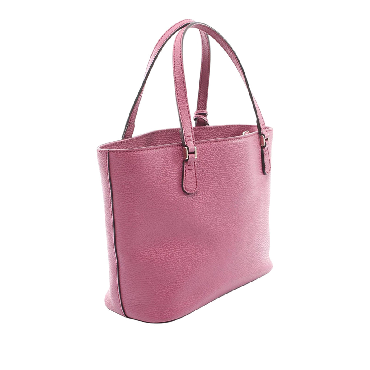Gucci Grained Leather Interlocking G Tote