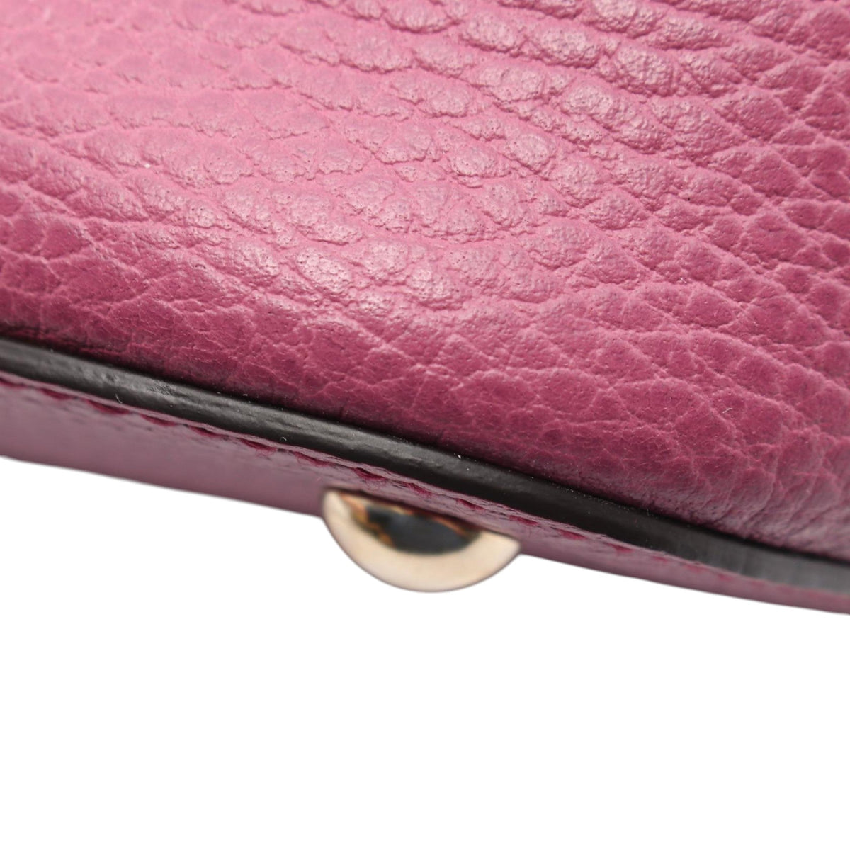 Gucci Grained Leather Interlocking G Tote