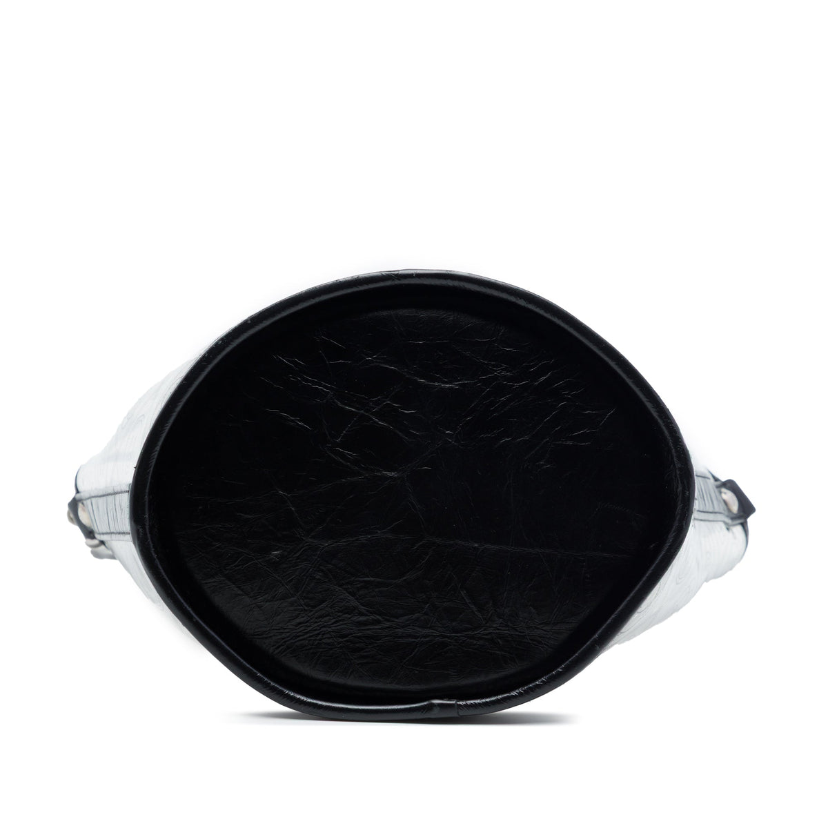Chanel Medium PVC and Crumpled Calfskin Camellia Coco Bucket Bag