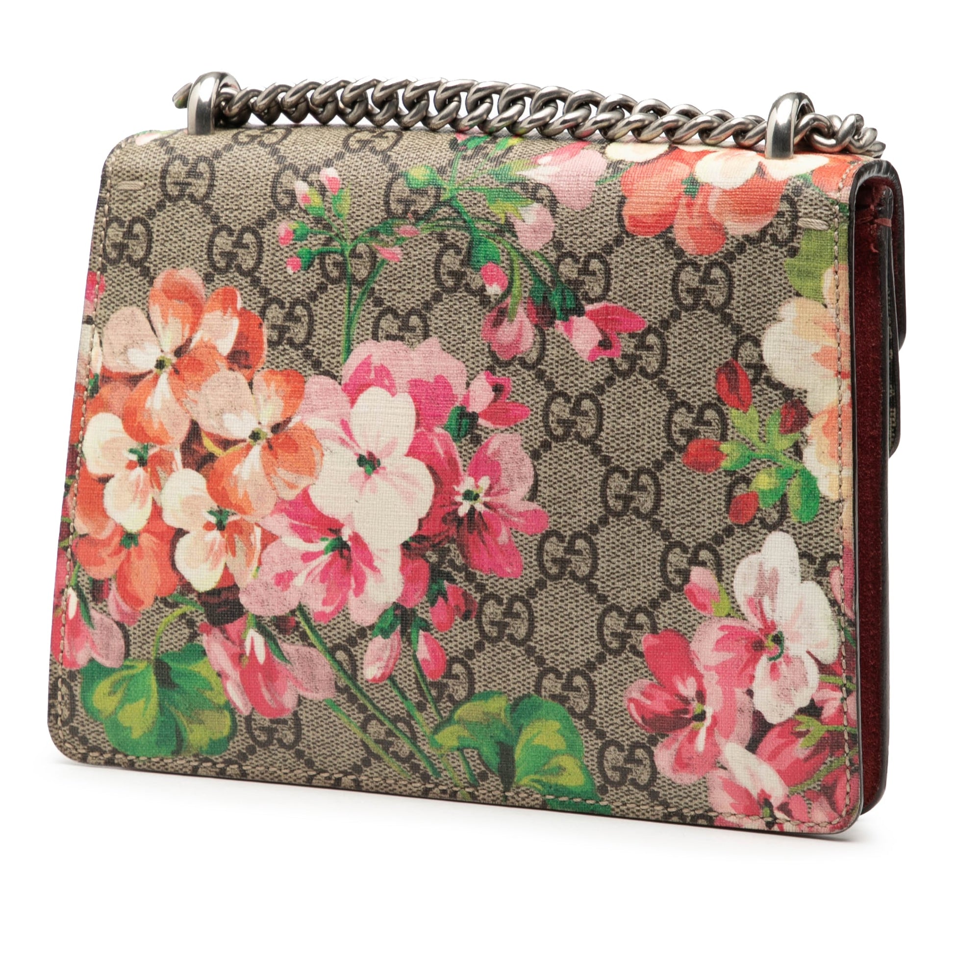 Gucci Small GG Supreme Blooms Dionysus Crossbody