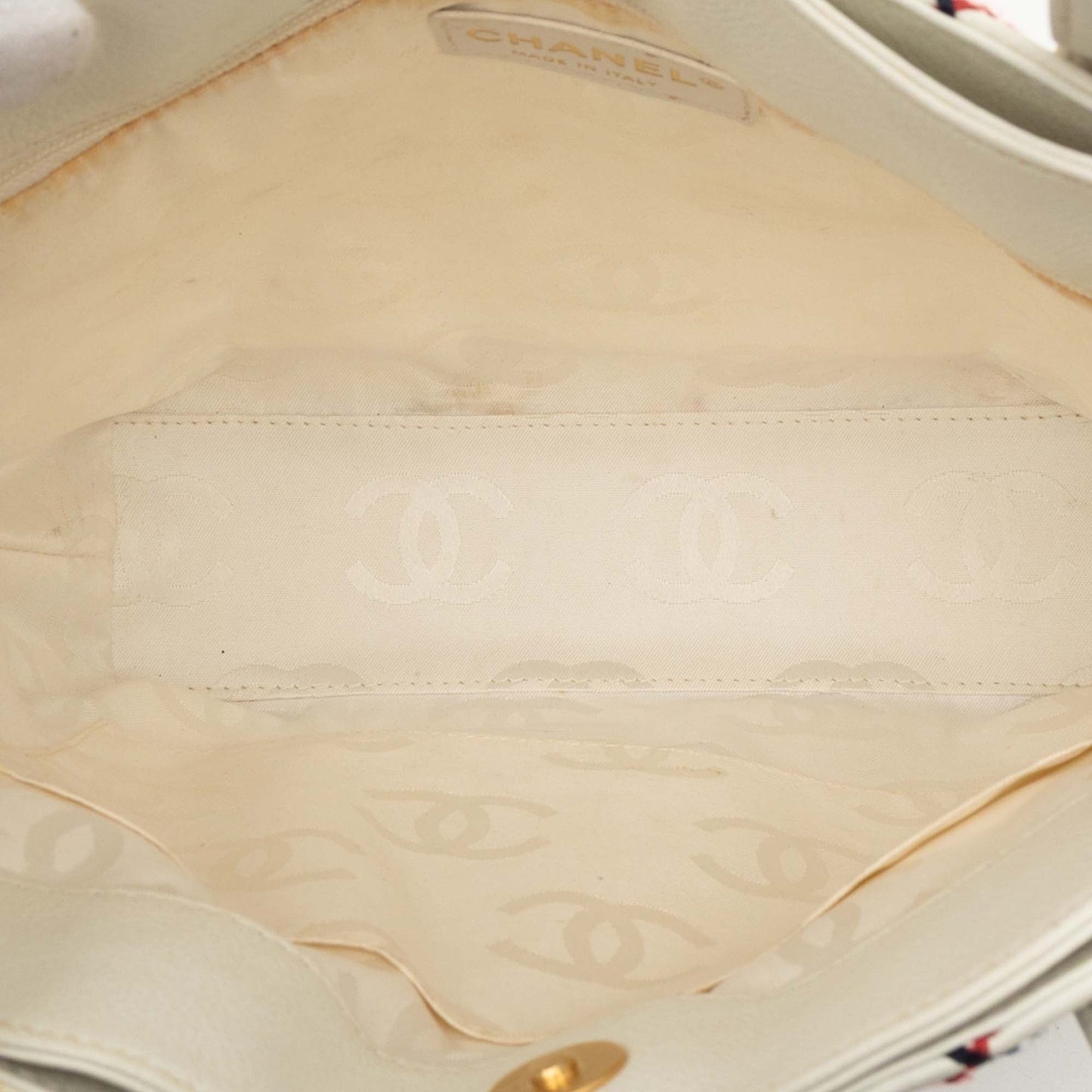 Chanel CC Wild Stitch Calfskin Handbag