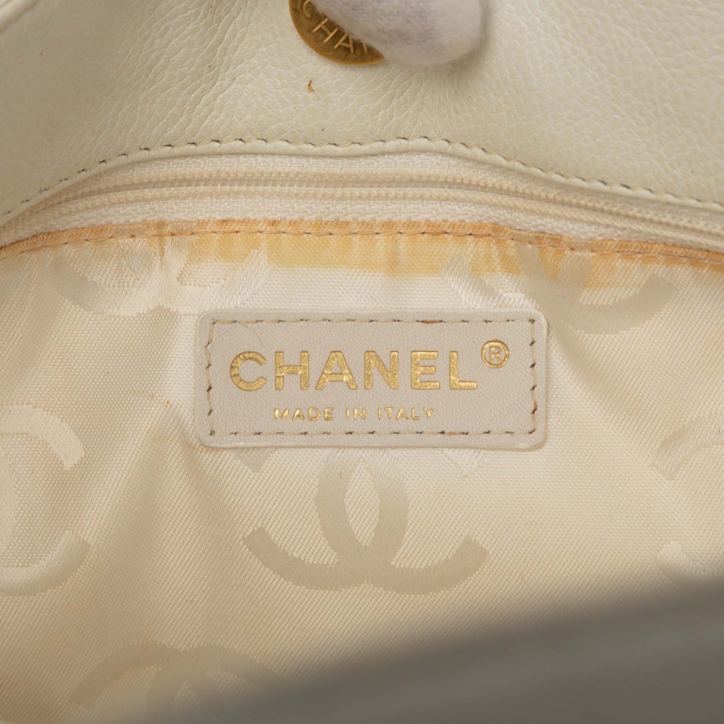 Chanel CC Wild Stitch Calfskin Handbag