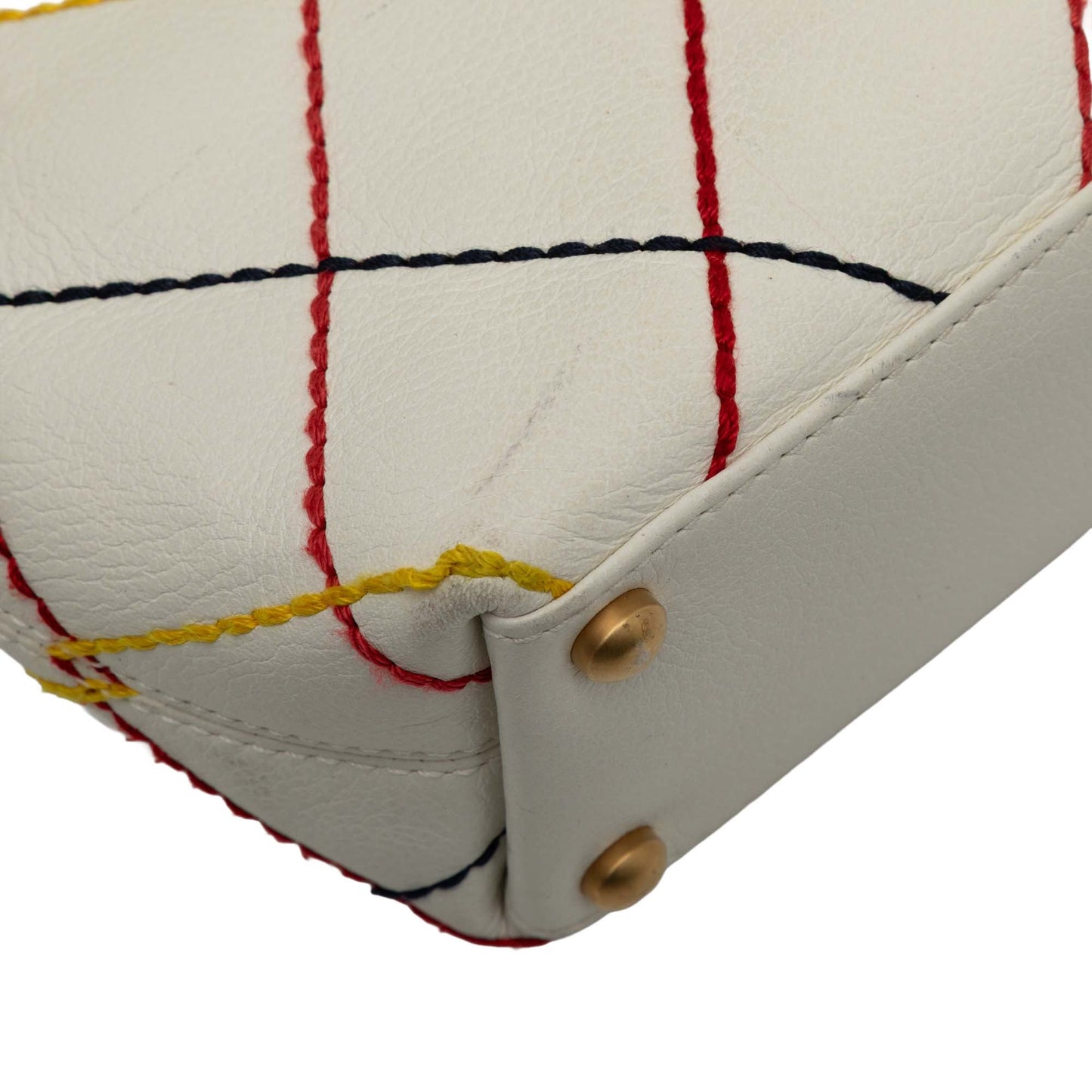Chanel CC Wild Stitch Calfskin Handbag
