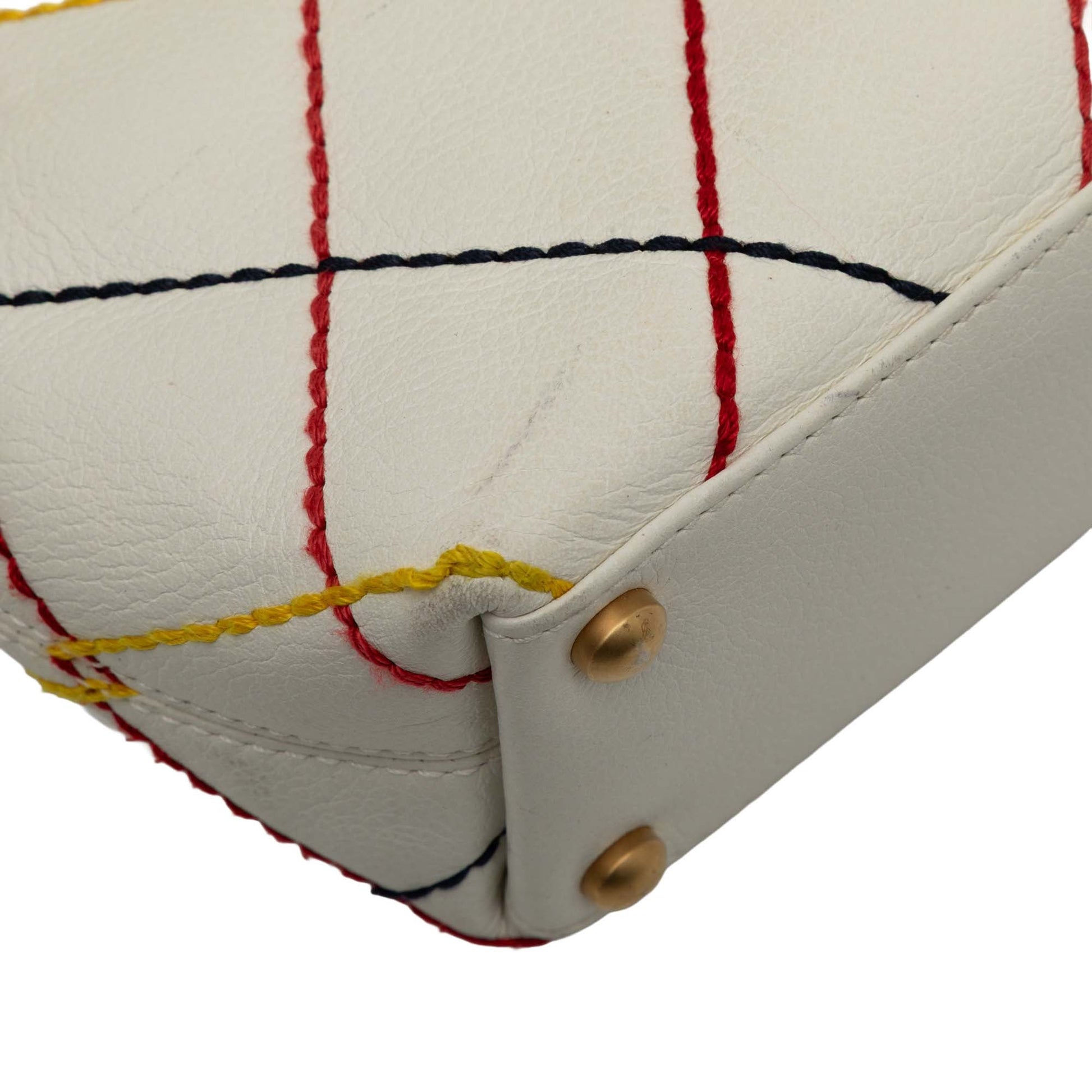 Chanel CC Wild Stitch Calfskin Handbag