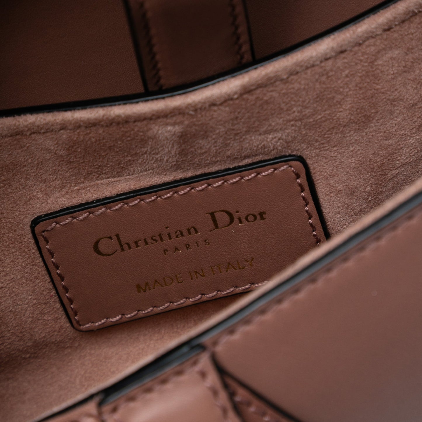 Dior Mini Smooth Calfskin Saddle Bag