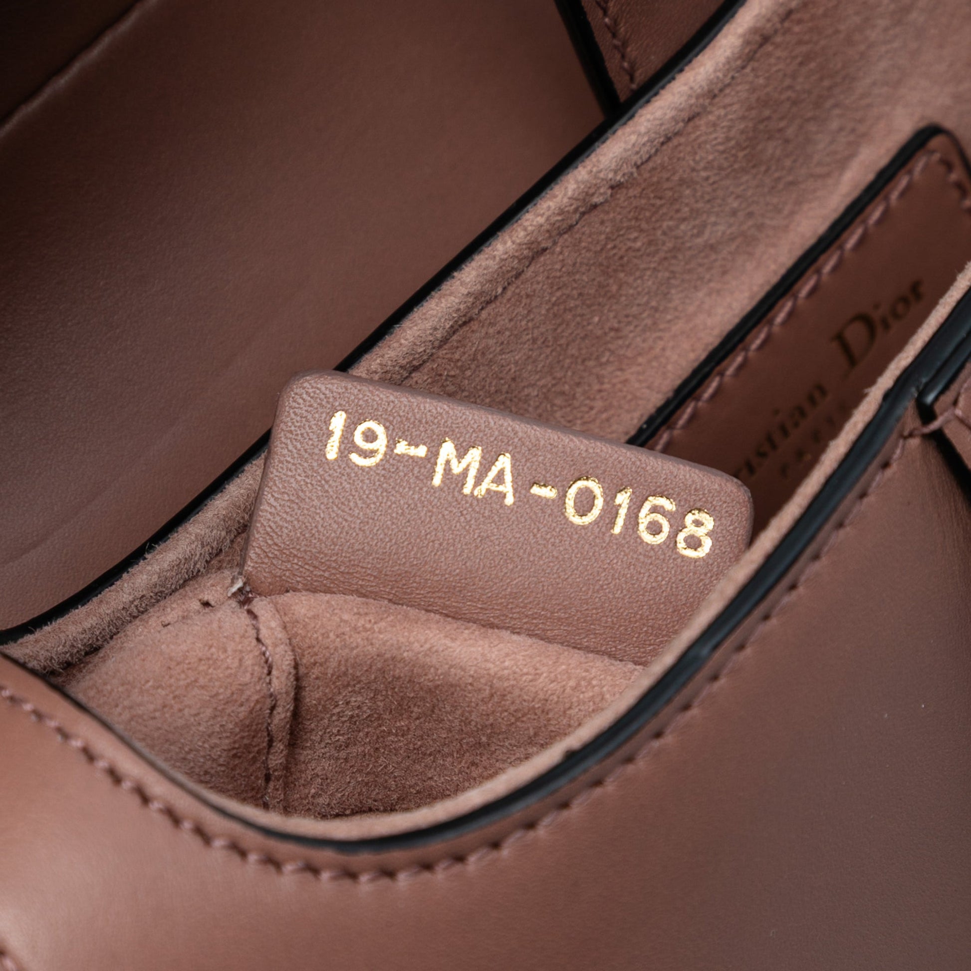 Dior Mini Smooth Calfskin Saddle Bag