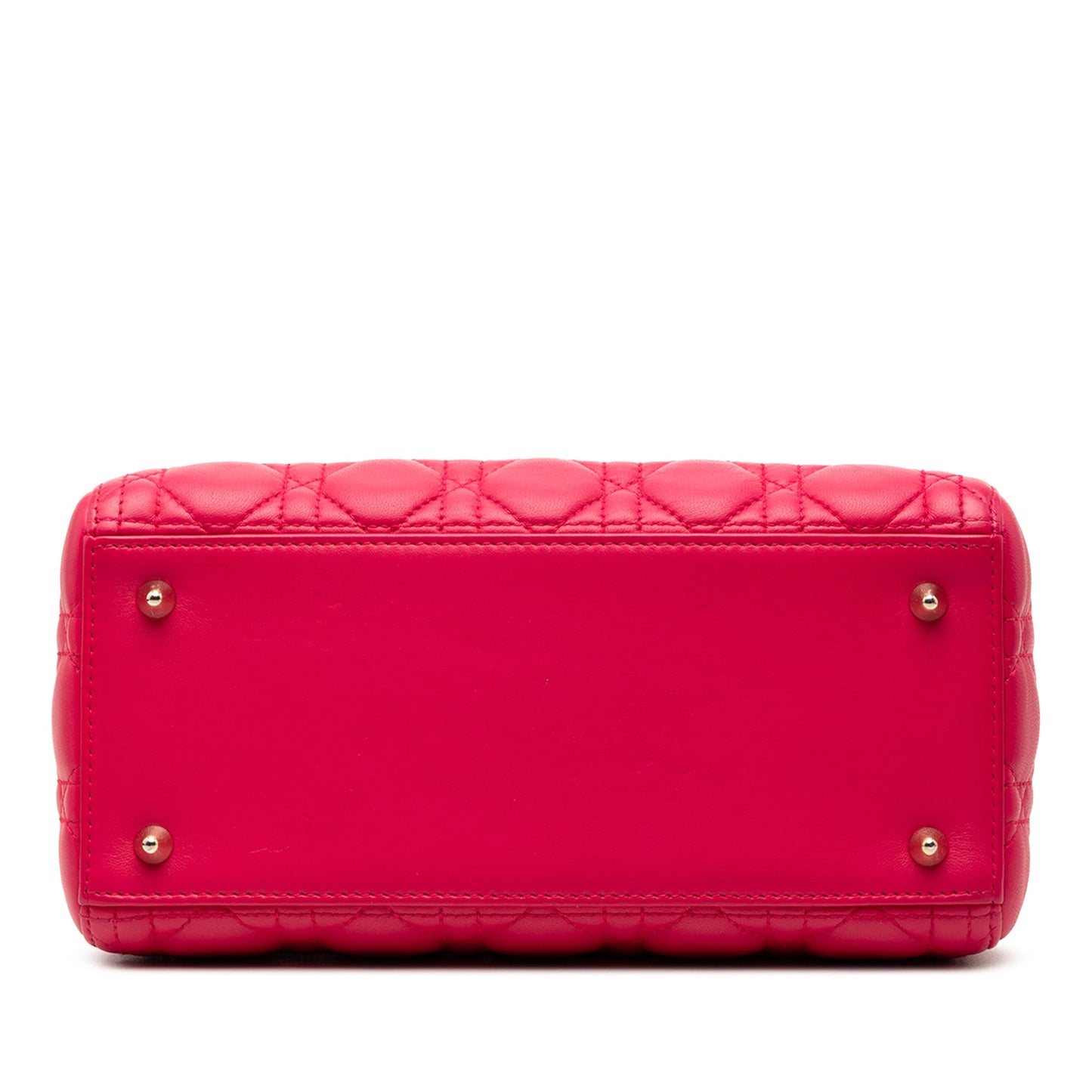 Dior Medium Lambskin Cannage Lady Dior