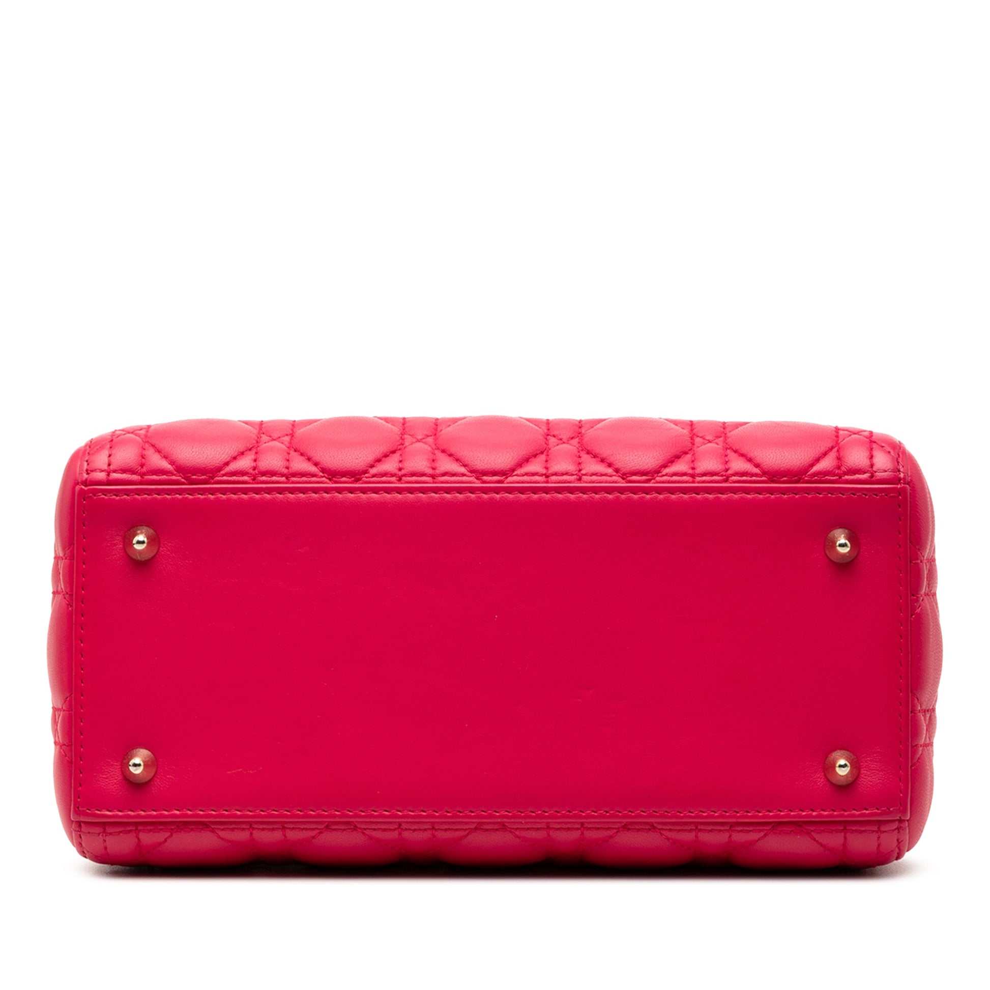 Dior Medium Lambskin Cannage Lady Dior