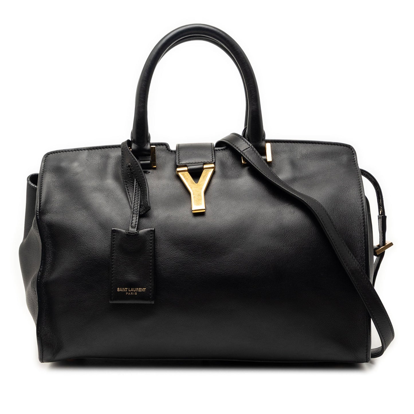 Saint Laurent Small Leather Cabas Chyc Satchel