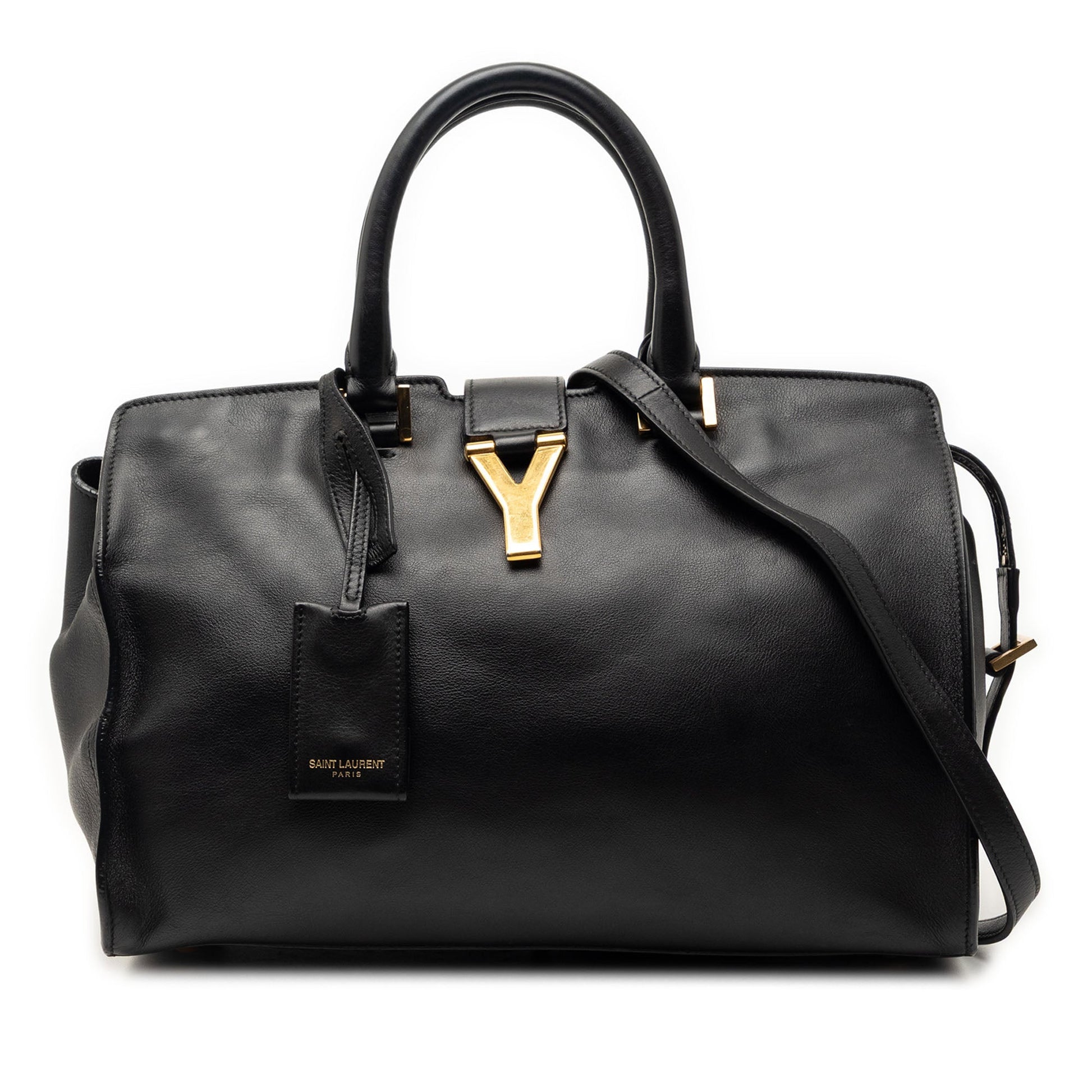 Saint Laurent Small Leather Cabas Chyc Satchel