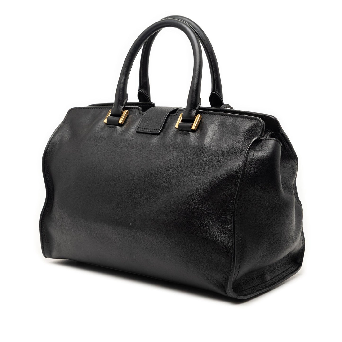 Saint Laurent Small Leather Cabas Chyc Satchel