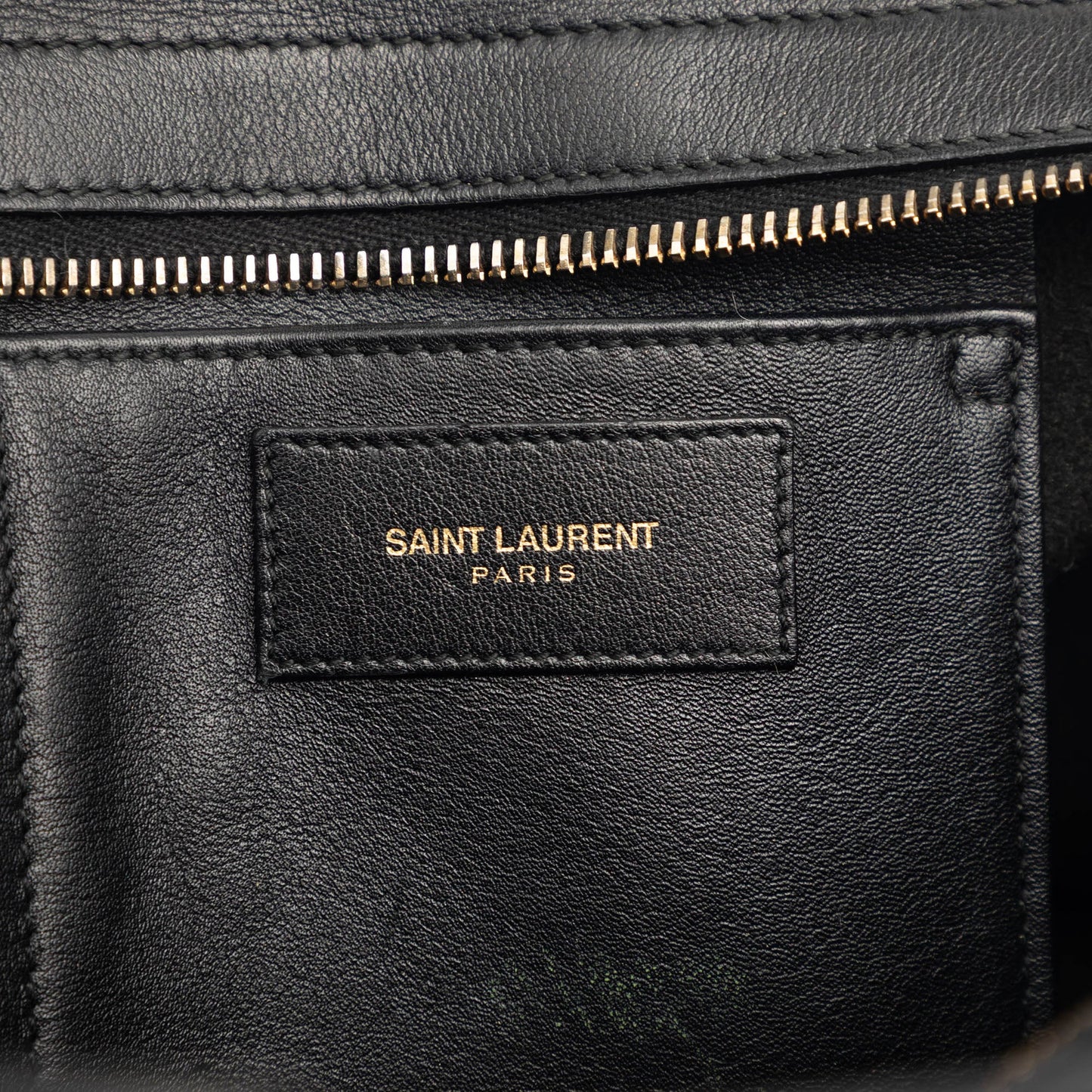 Saint Laurent Small Leather Cabas Chyc Satchel