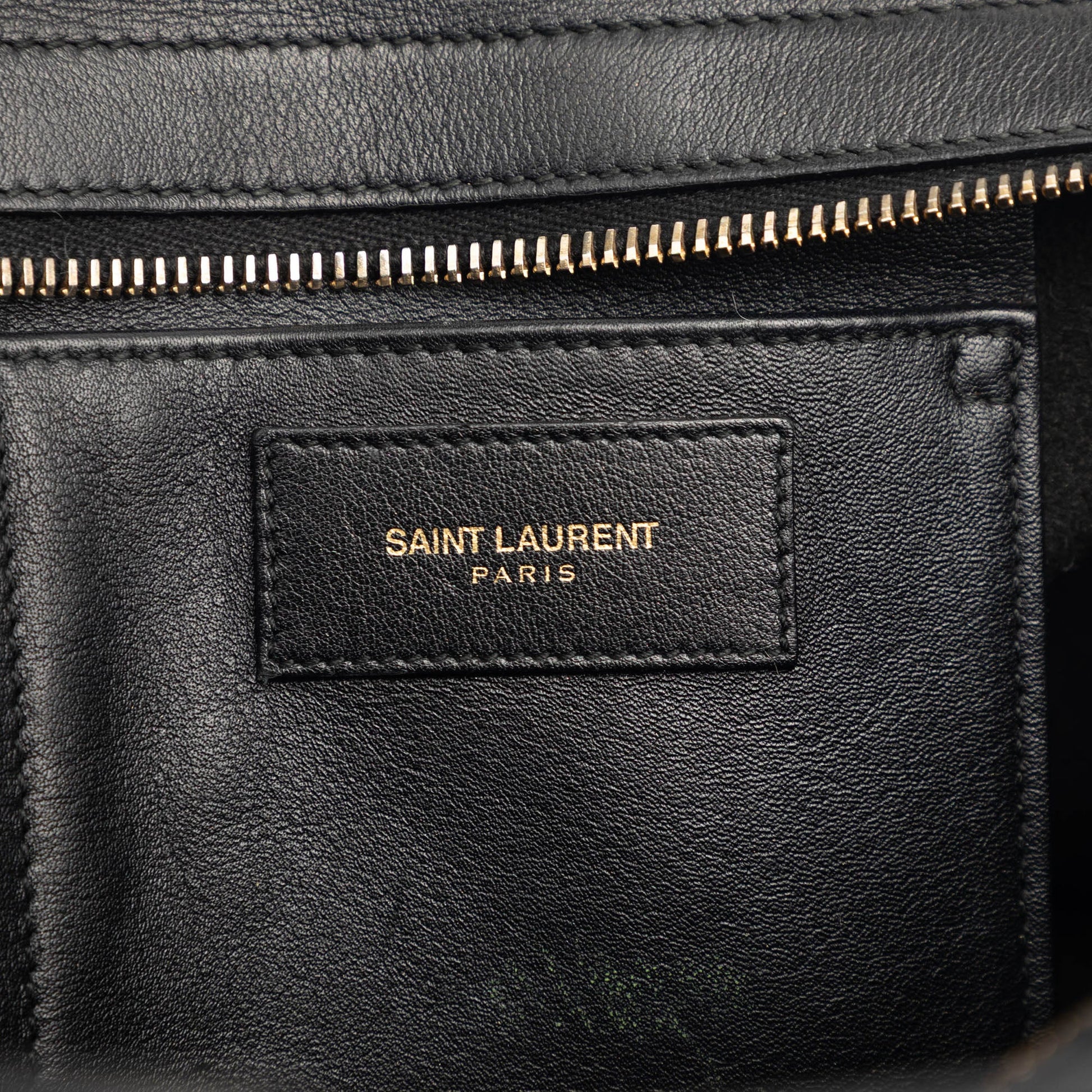 Saint Laurent Small Leather Cabas Chyc Satchel