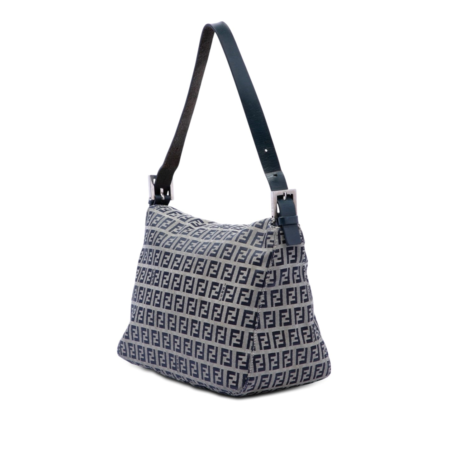 Fendi Zucchino  Canvas Double Flap Mamma