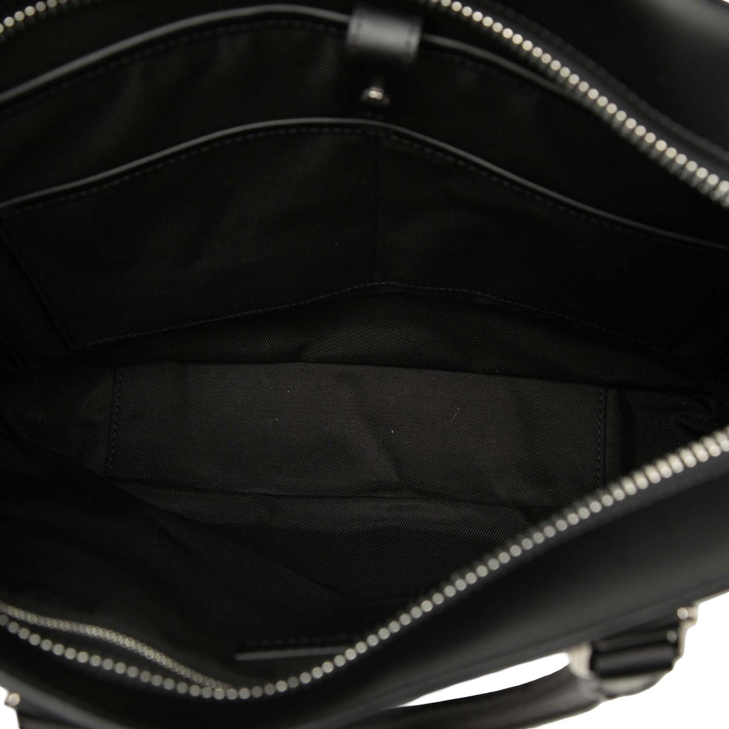 Burberry London Check Coated Canvas Kenneth Satchel