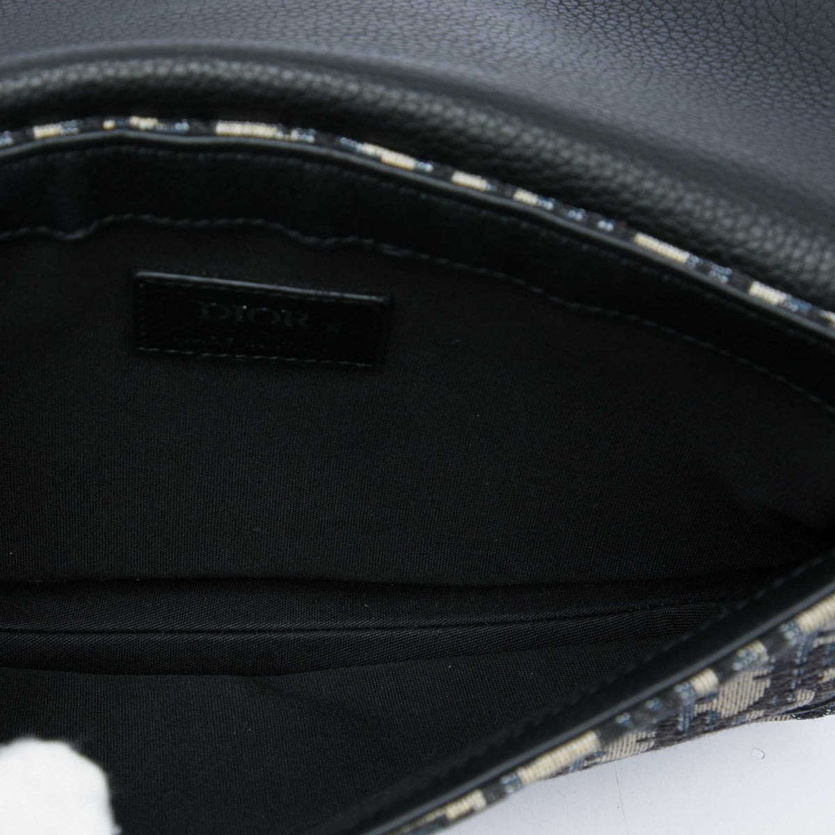 Dior Oblique Canvas Saddle Messenger Bag