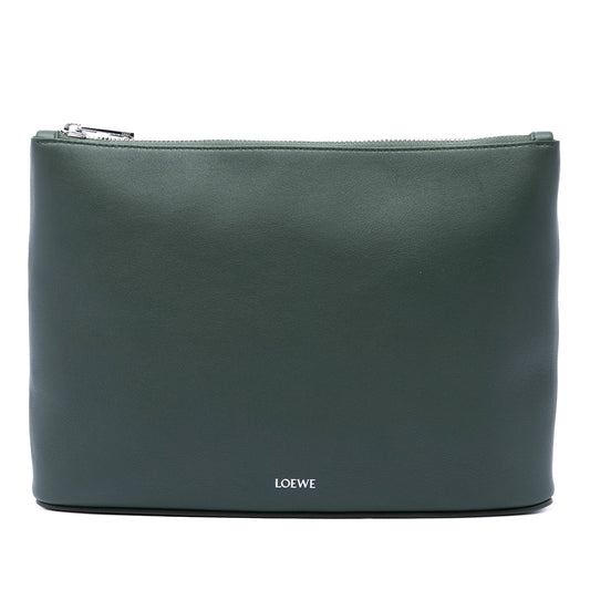 LOEWE Leather Logo Clutch