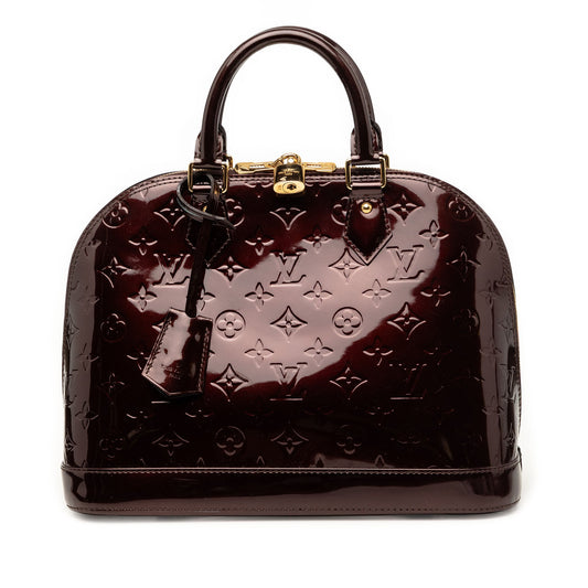 Louis Vuitton Monogram Vernis Alma PM
