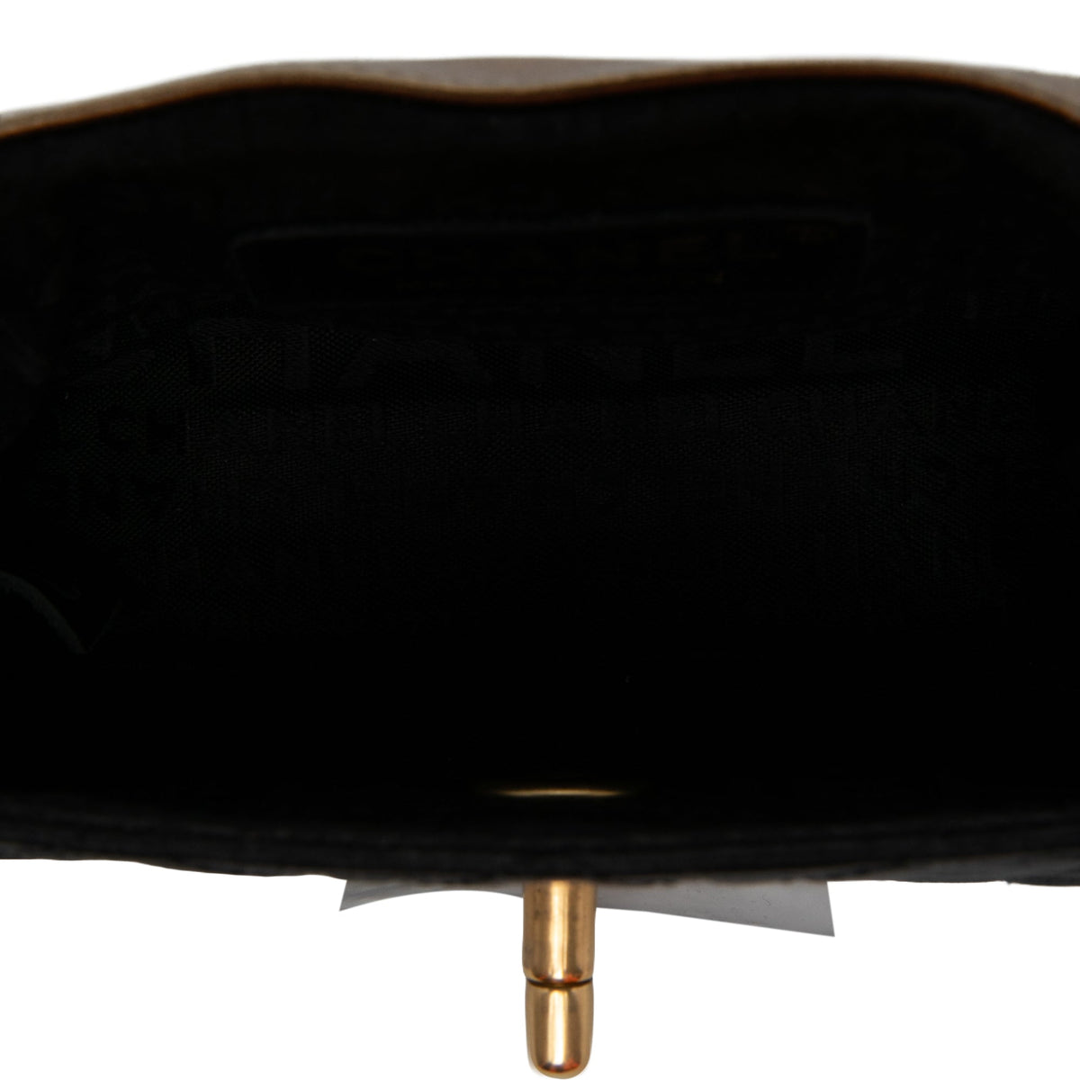 Chanel Extra Mini Quilted Satin Flap — Black