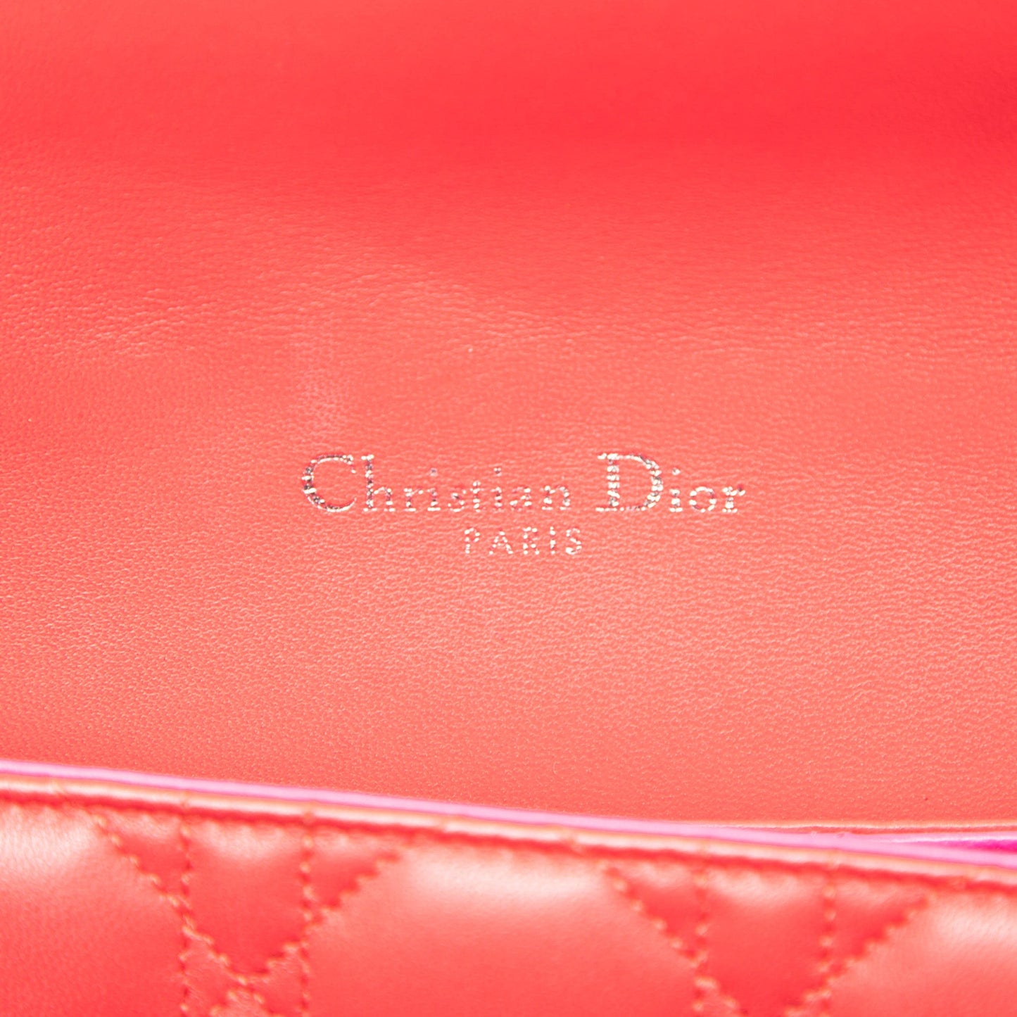 Dior Medium Lambskin Cannage Miss Dior Flap