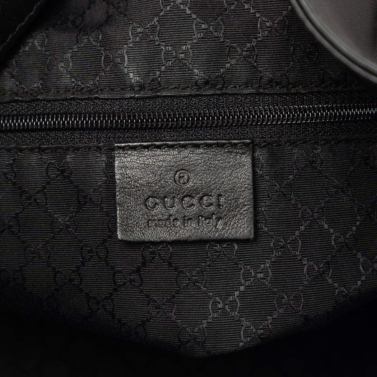 Gucci Calfskin Bamboo Web Satchel