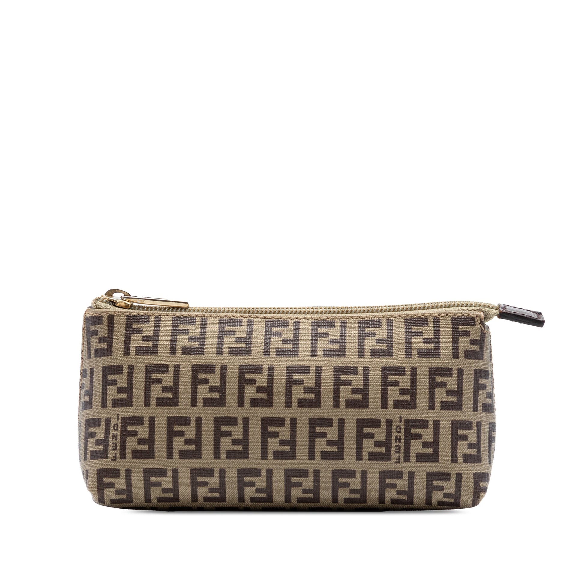 Fendi Zucca Canvas Pouch